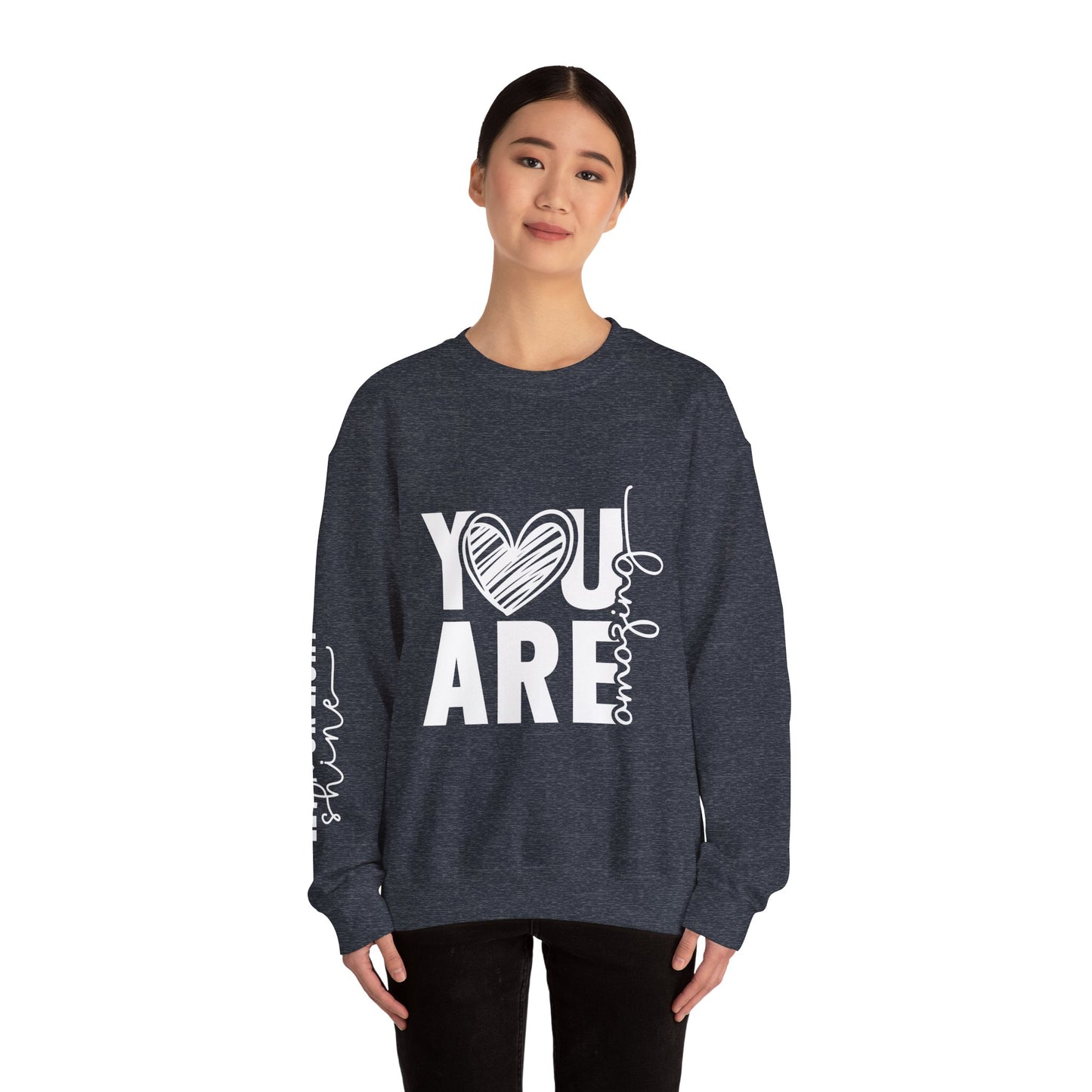 You Are Loved Unisex Crewneck Sweatshirt