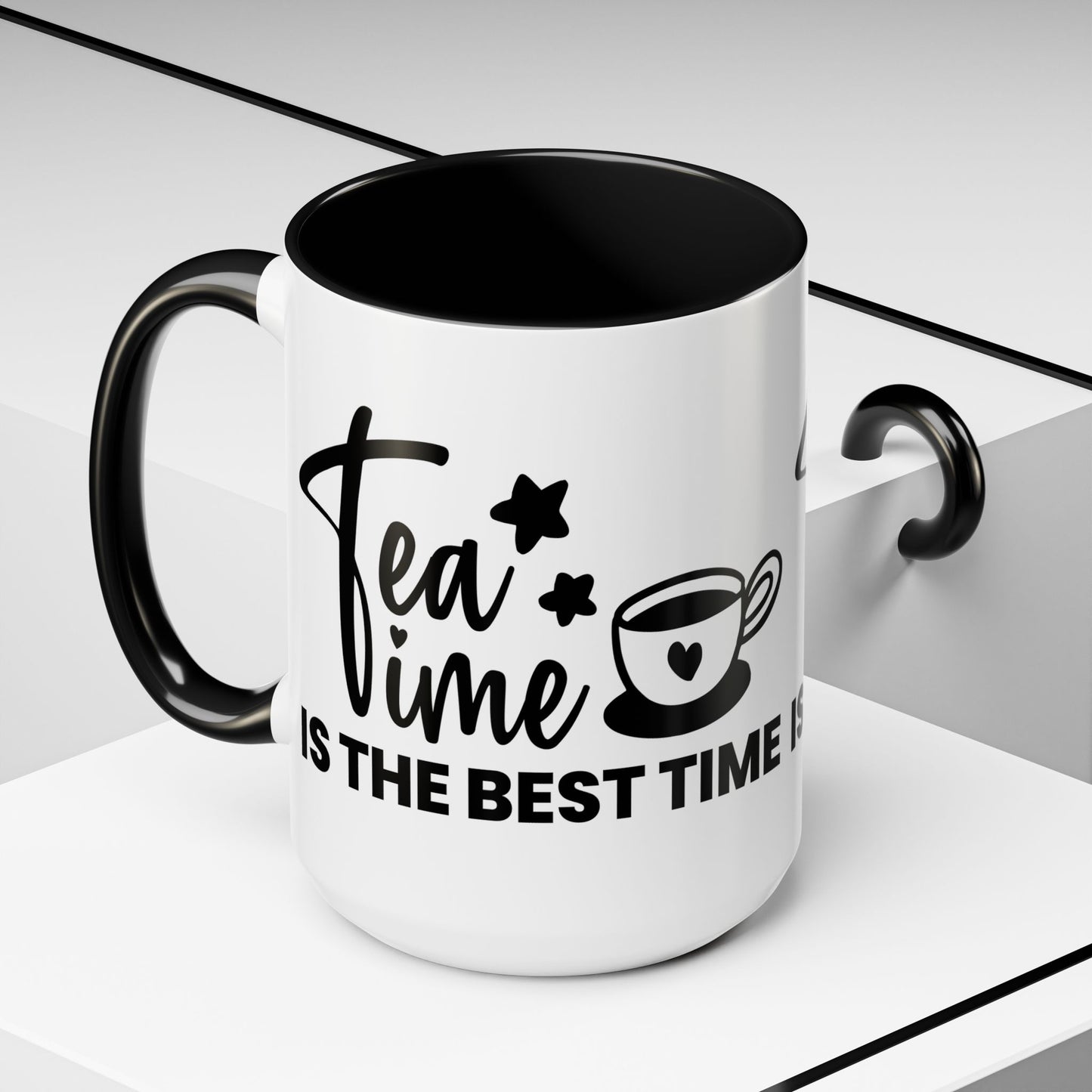 Tea Time Accent Coffee Mug