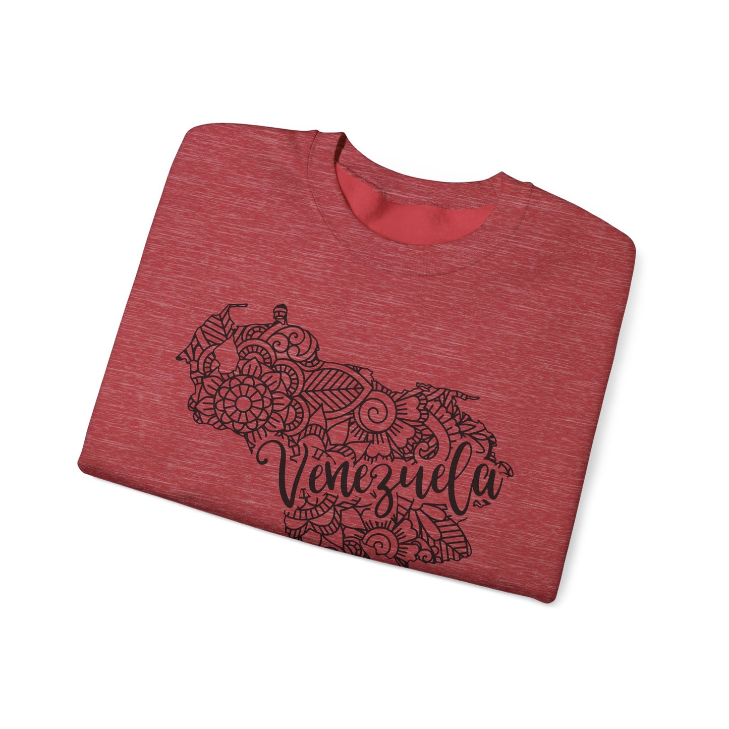 Venezuela Map Crewneck Sweatshirt