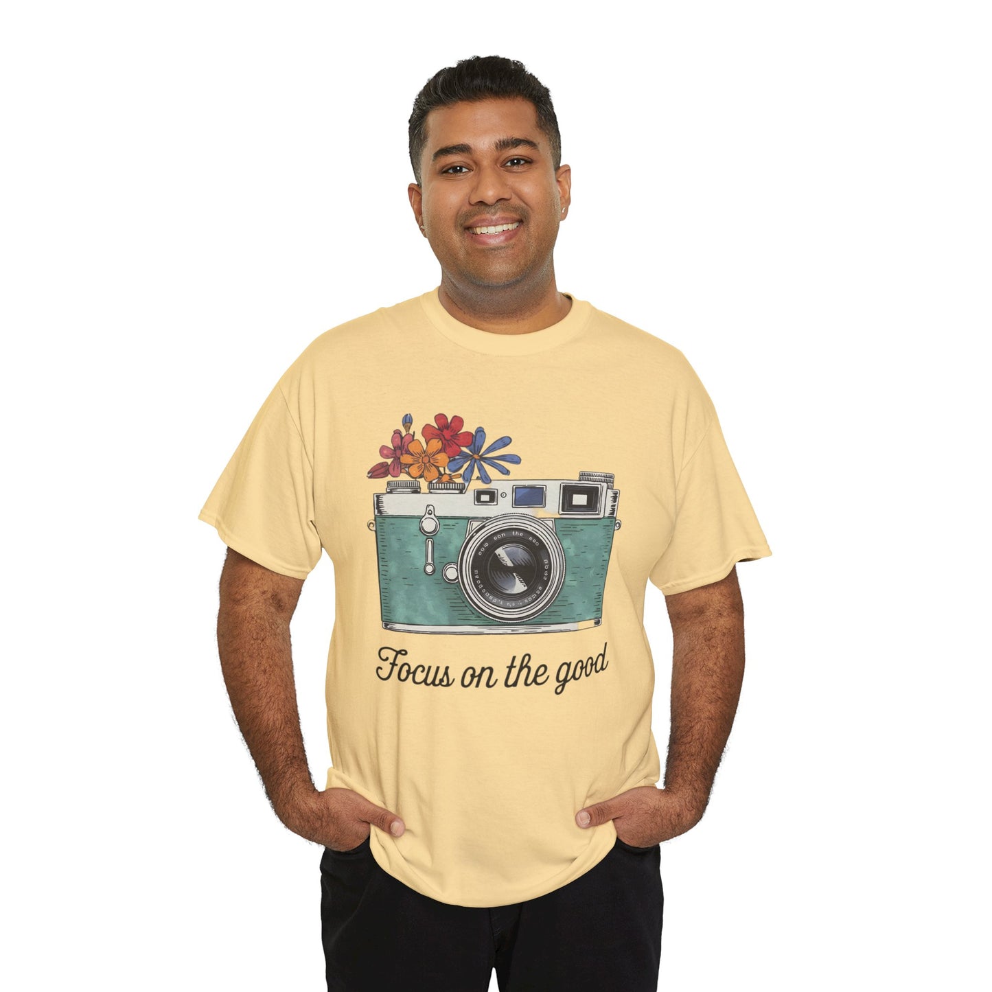 Focus on the Good Unisex Heavy Cotton Tee