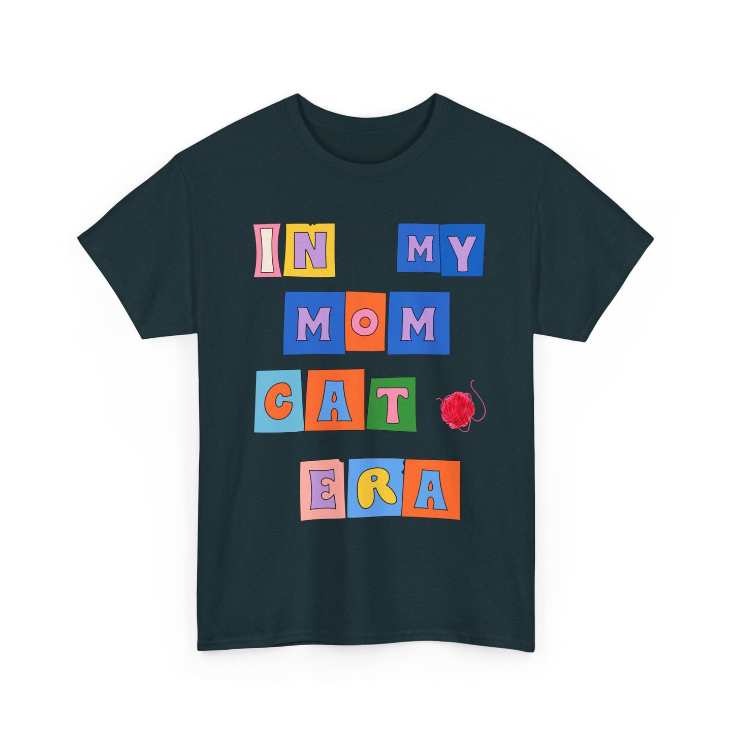 "In My Mom's Cat Era" Unisex Heavy Cotton Tee
