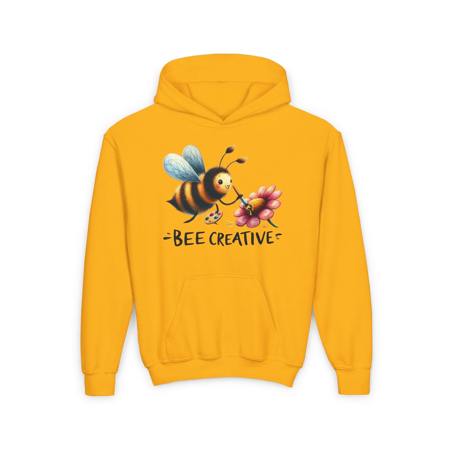 Bee Creative Youth Hooded Sweatshirt – For Kids