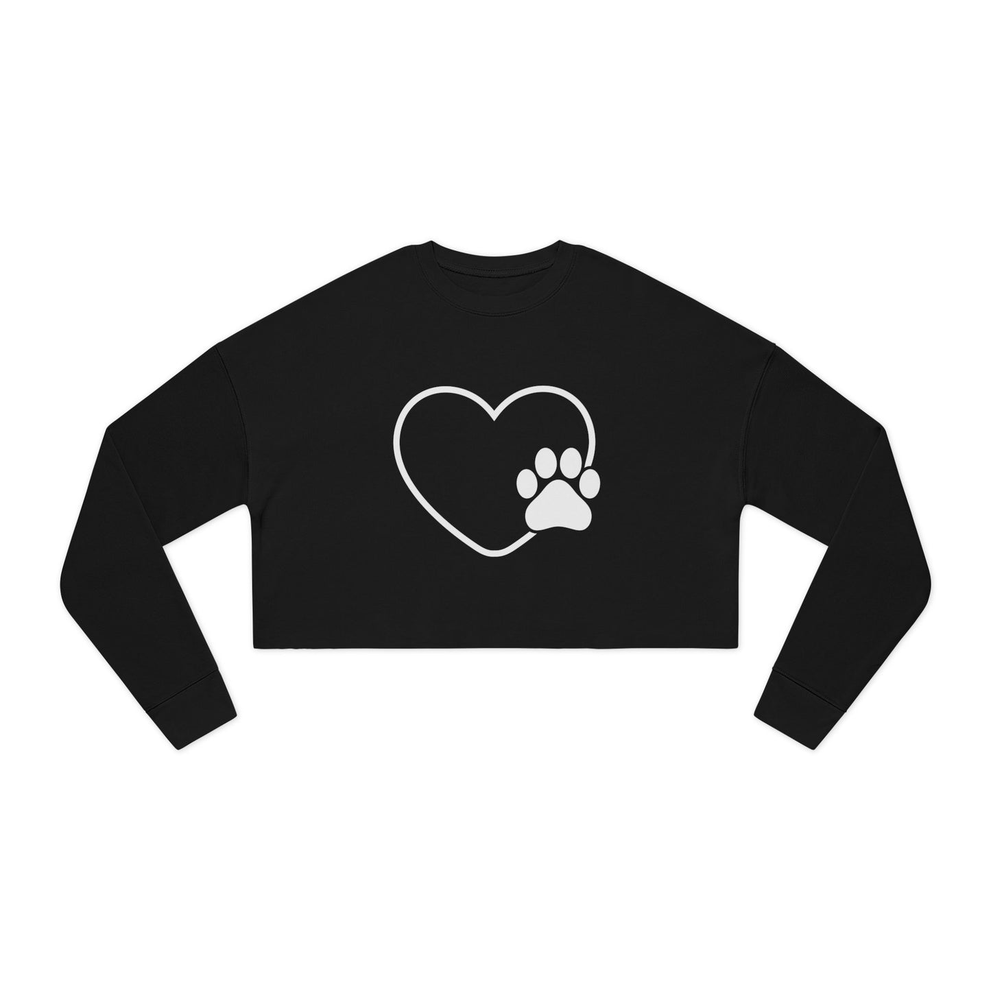 Pet Lover's Cropped Sweatshirt