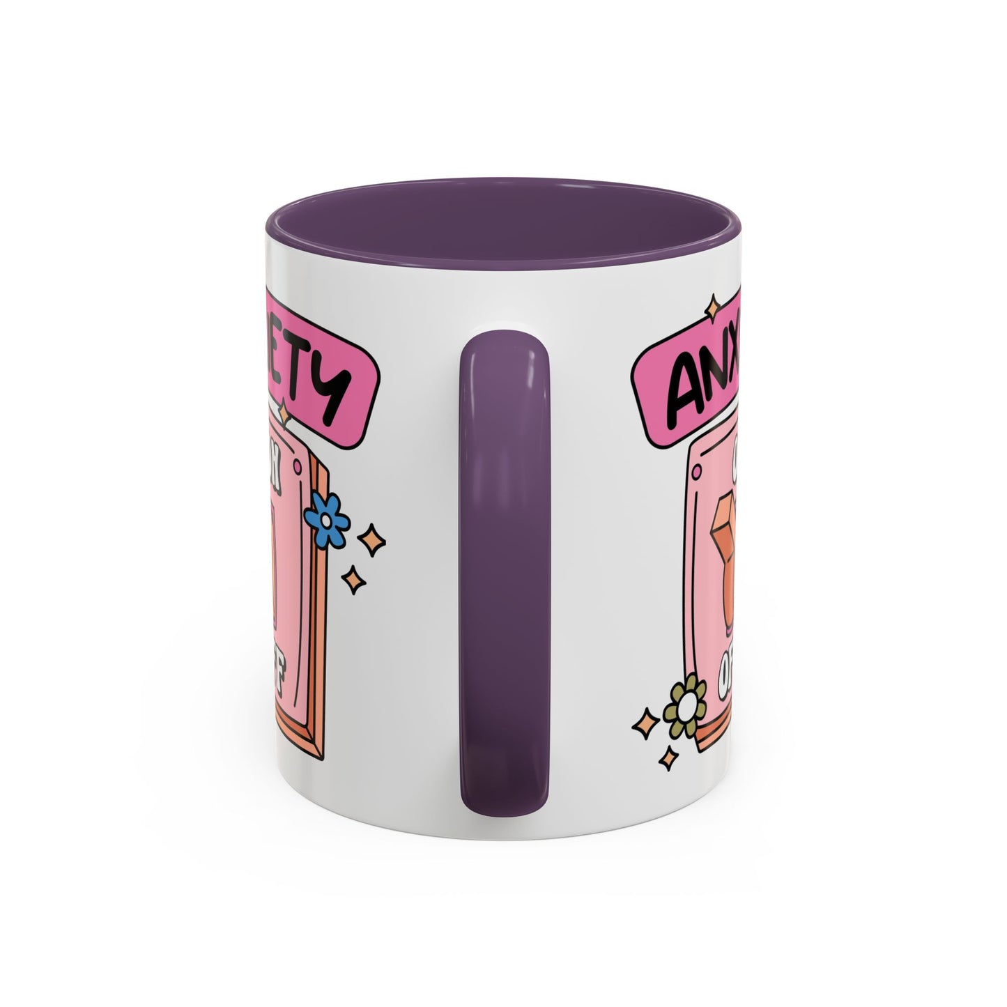 Anxiety On/Off Accent Coffee Mug