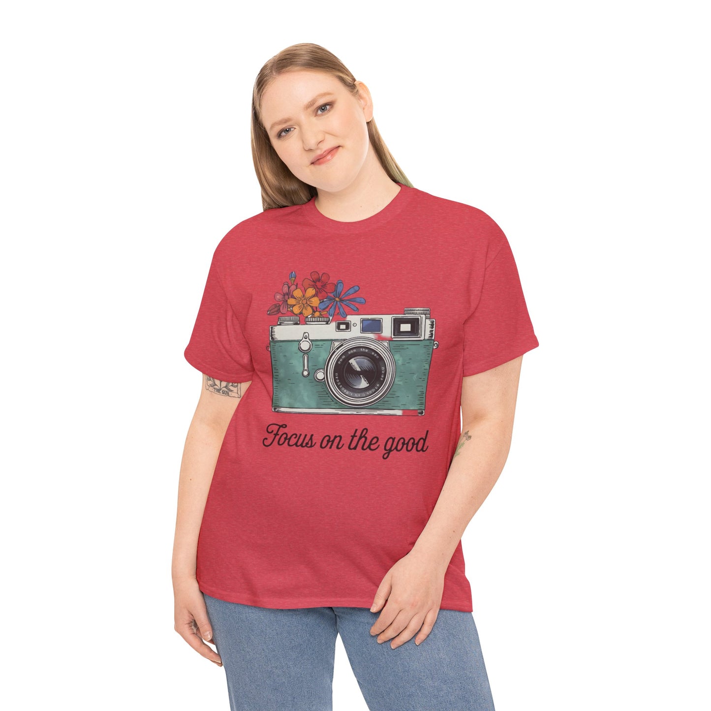 Focus on the Good Unisex Heavy Cotton Tee