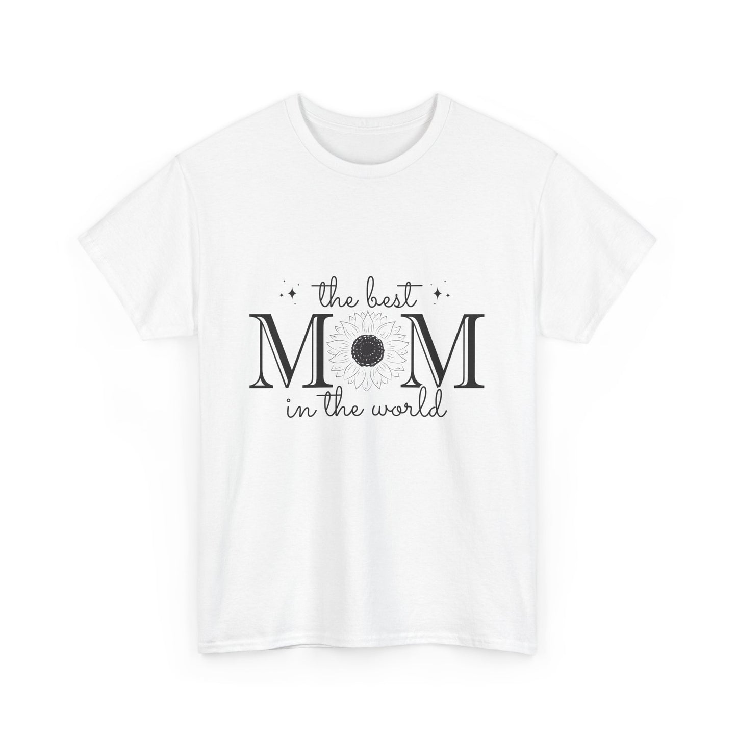 The Best Mom Unisex Heavy Cotton Tee