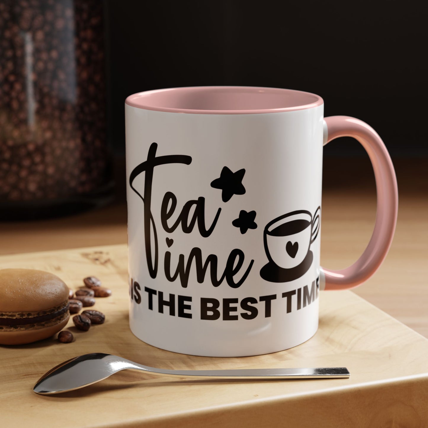 Tea Time Accent Coffee Mug