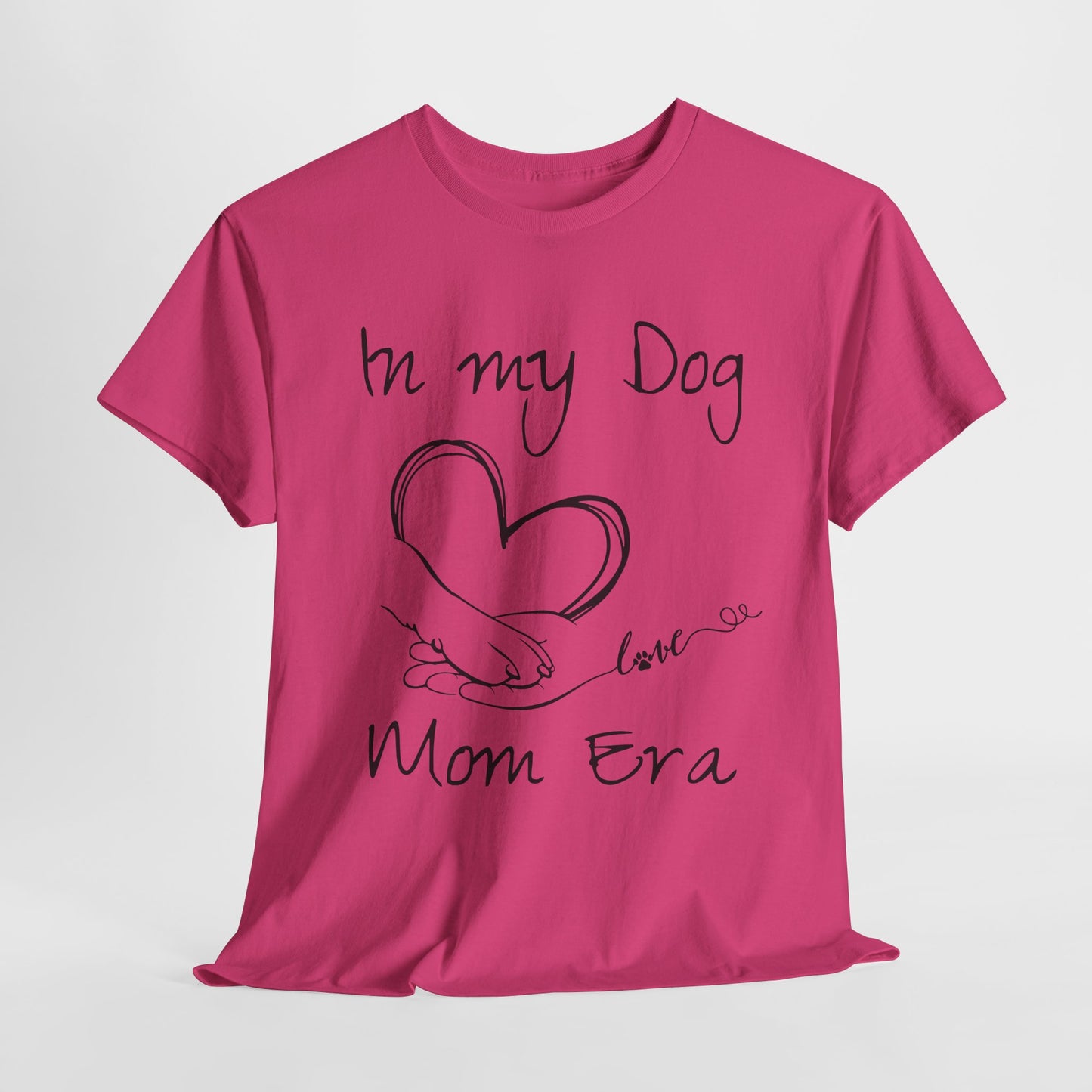 In My Dog Mom Era Unisex Heavy Cotton Tee