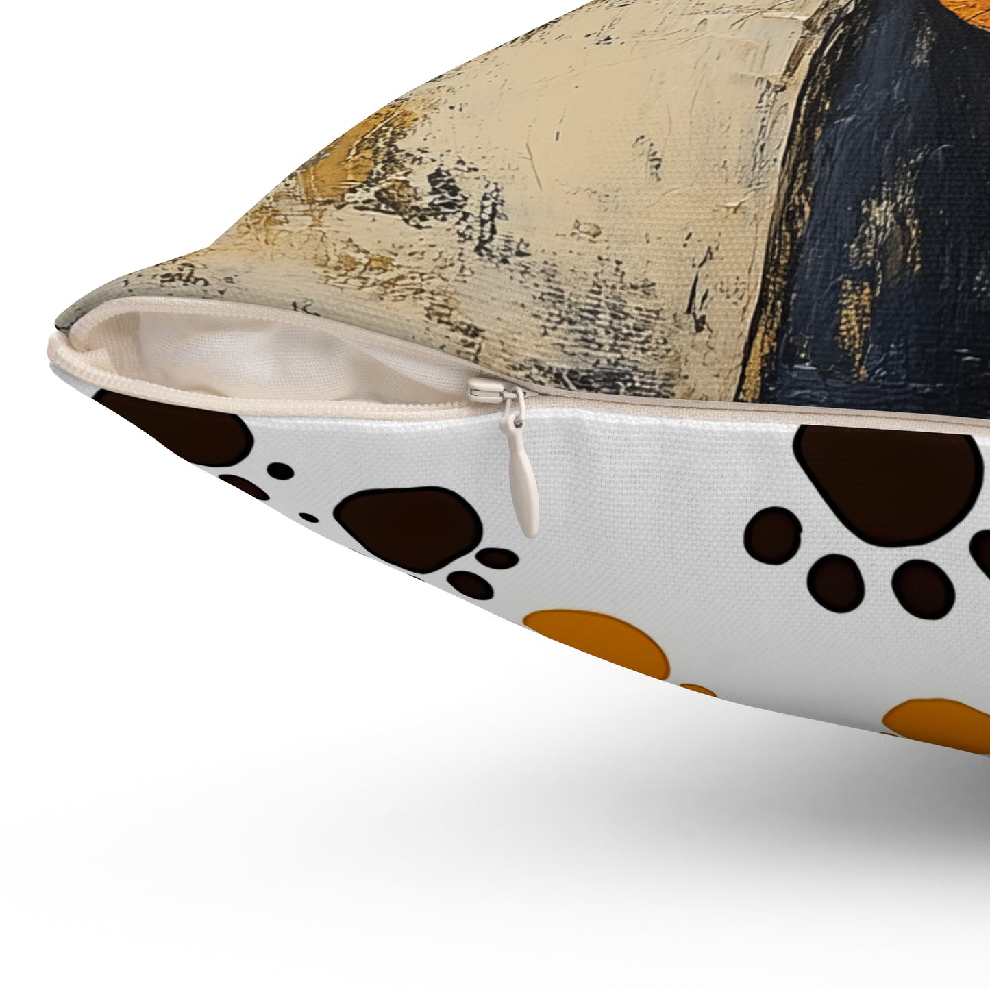 Dog Lover's Square Pillow