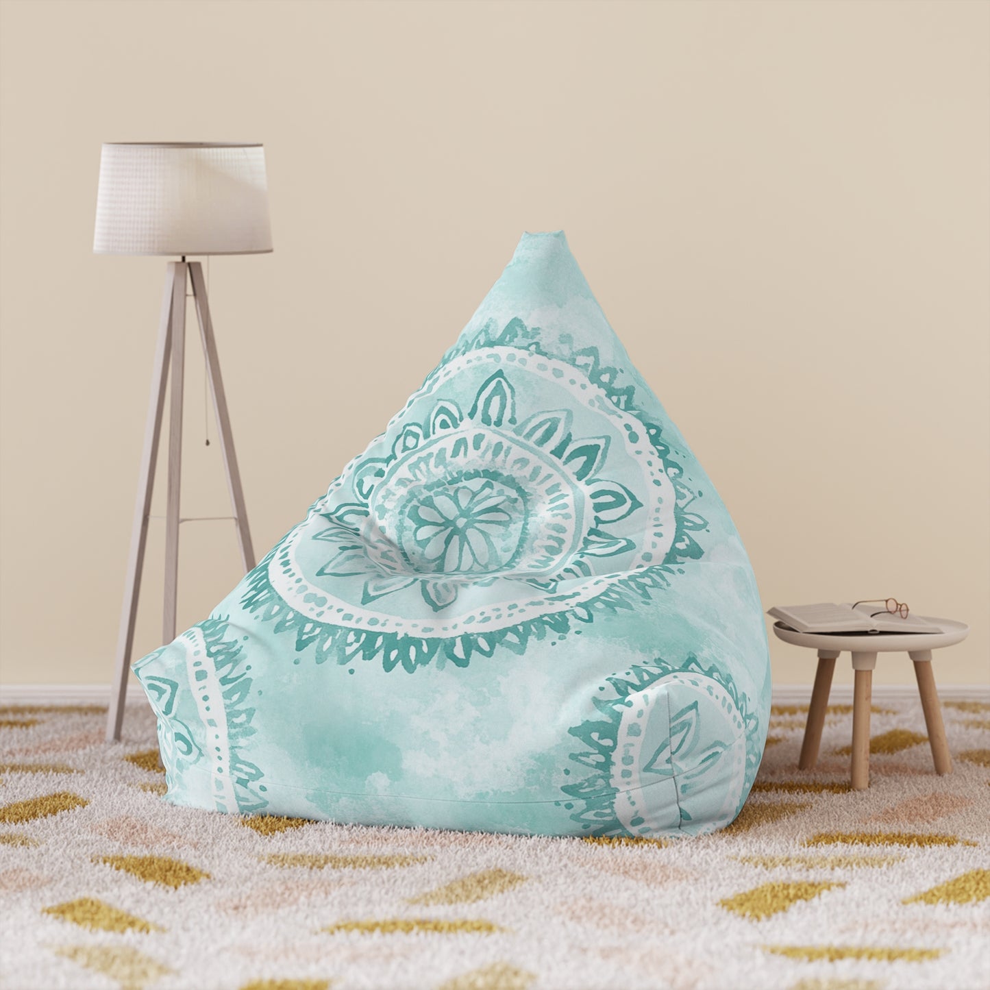 Bohemian Mandala Bean Bag Chair Cover