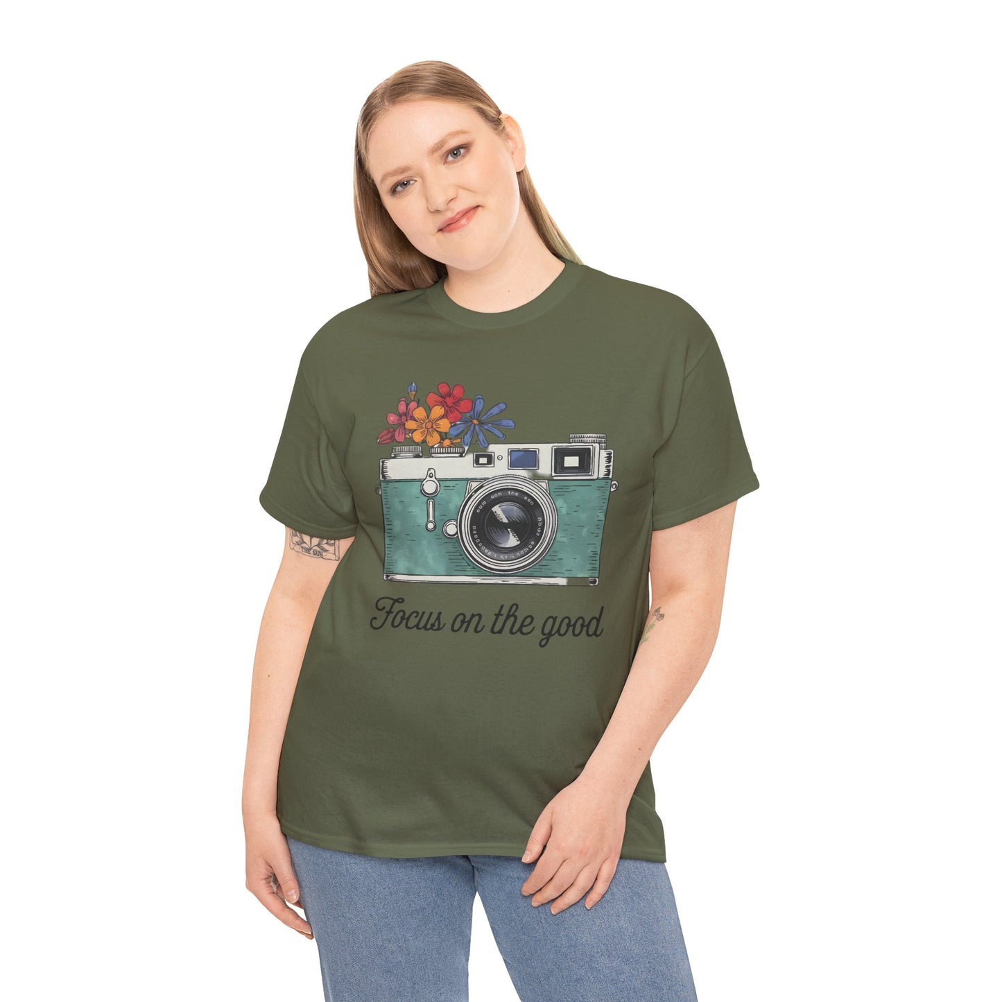 Focus on the Good Unisex Heavy Cotton Tee