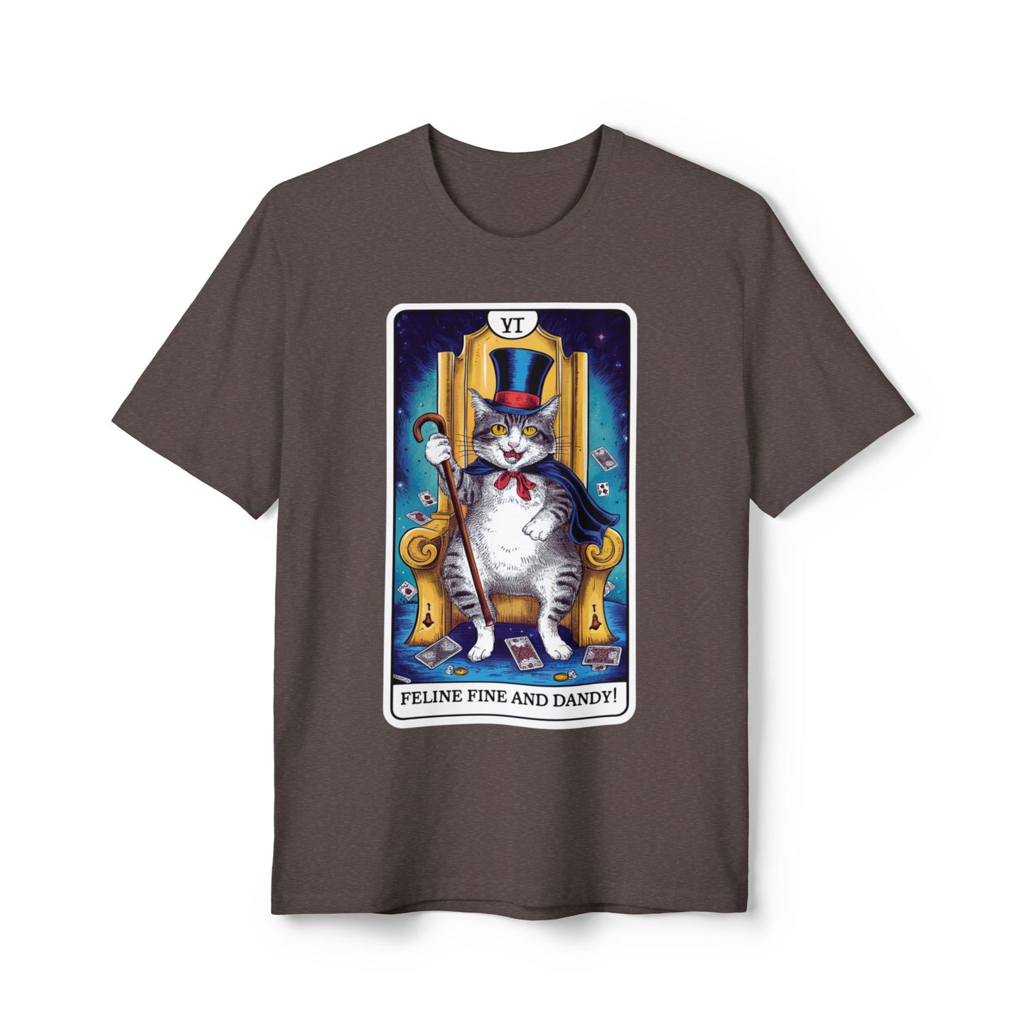 Feline Fine and Dandy Cat T-Shirt