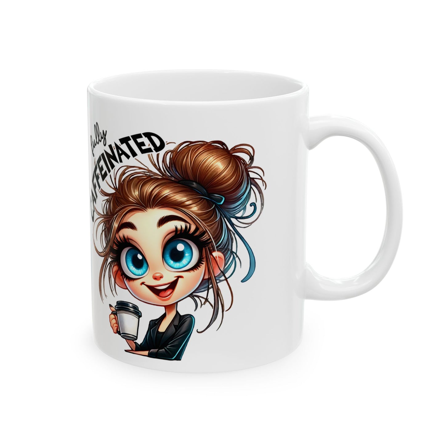 Fun Coffee Cup Ceramic Mug