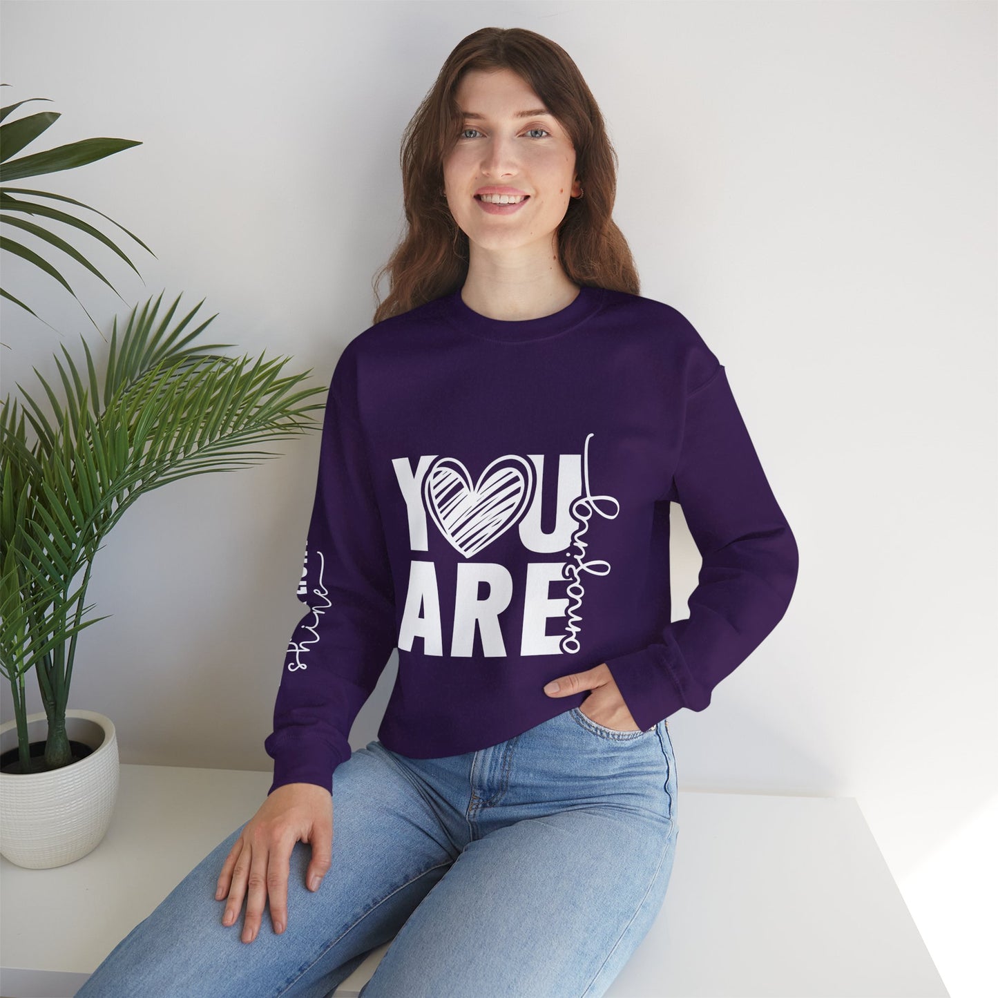 You Are Loved Unisex Crewneck Sweatshirt