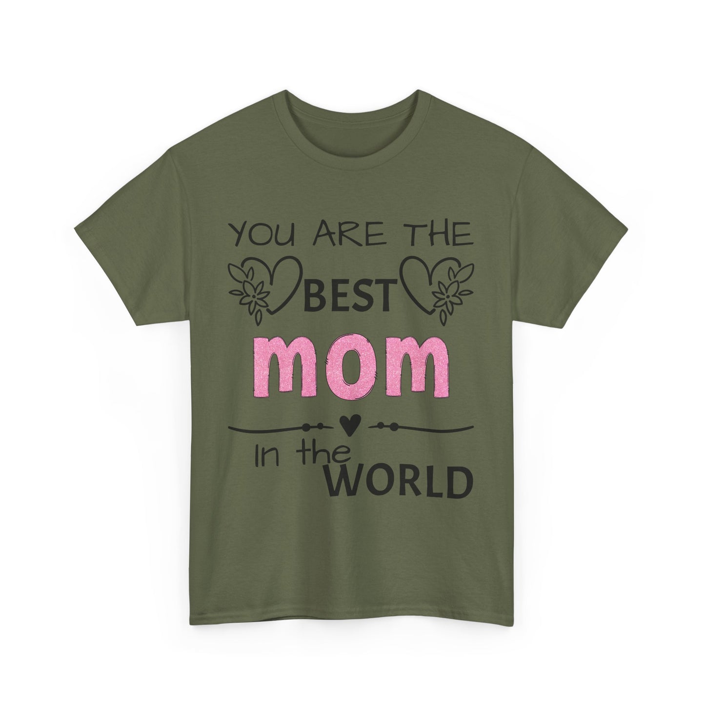 Best Mom Unisex Heavy Cotton Tee