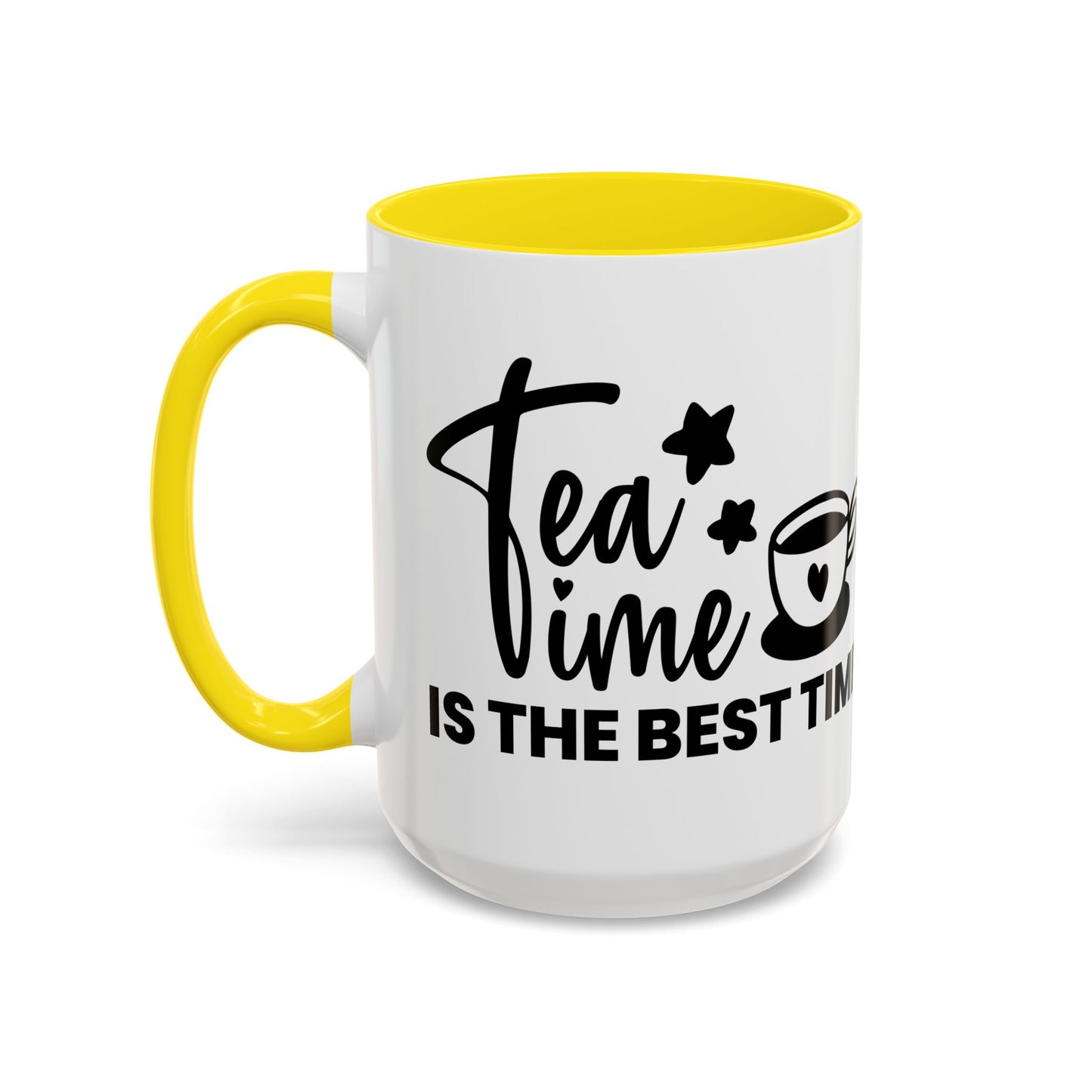 Tea Time Accent Coffee Mug