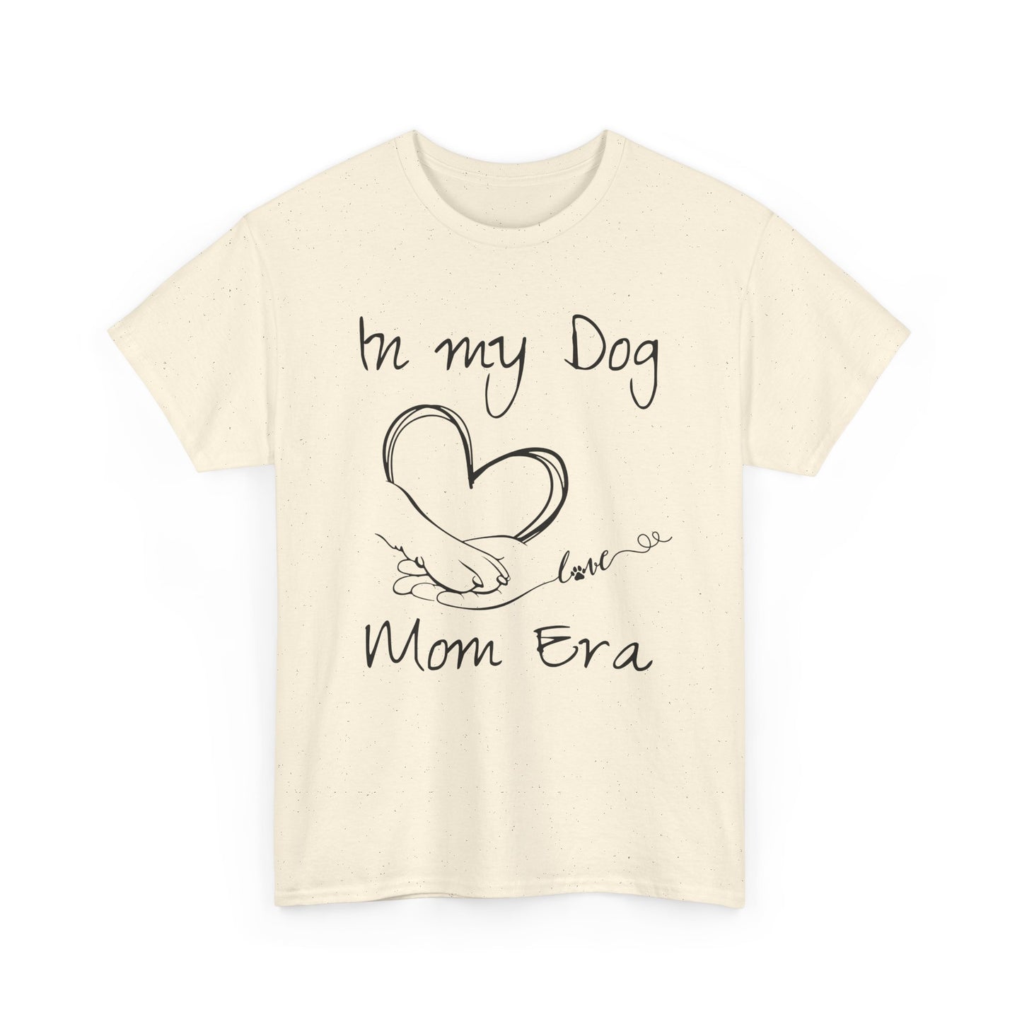 In My Dog Mom Era Unisex Heavy Cotton Tee