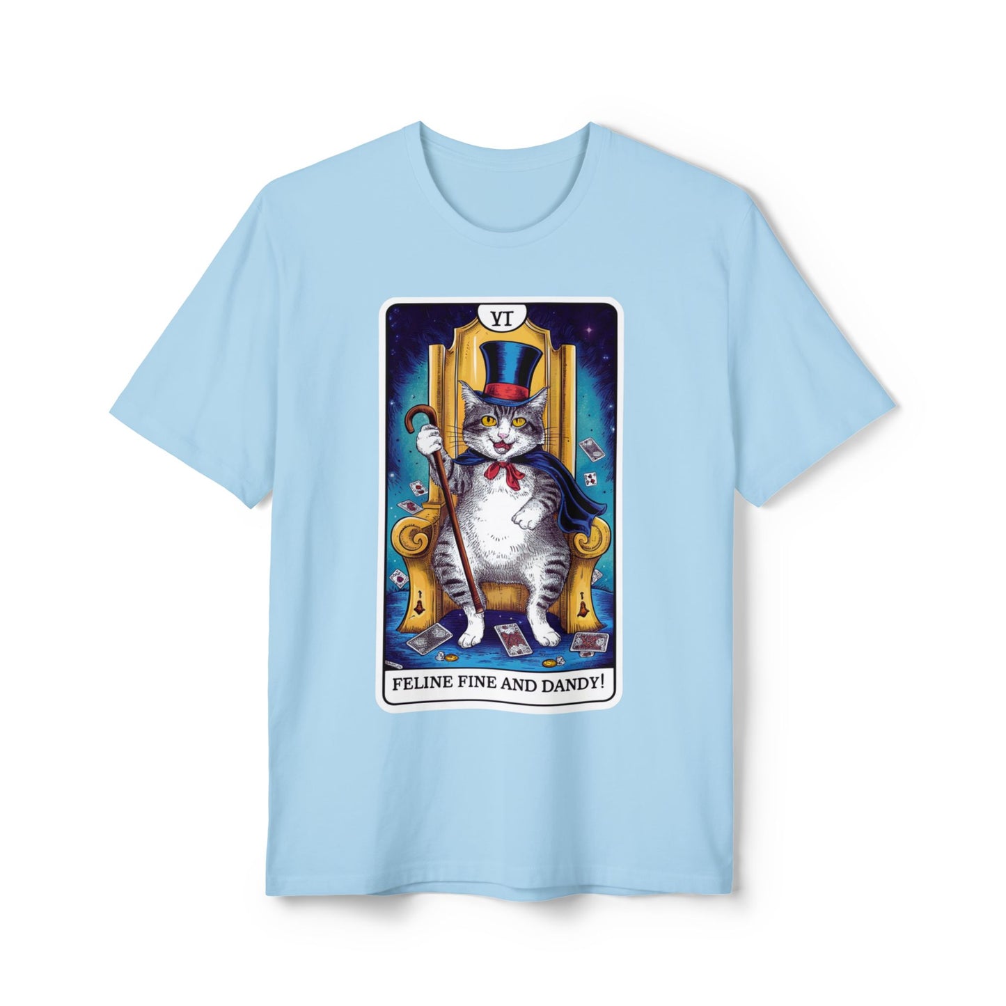 Feline Fine and Dandy Cat T-Shirt