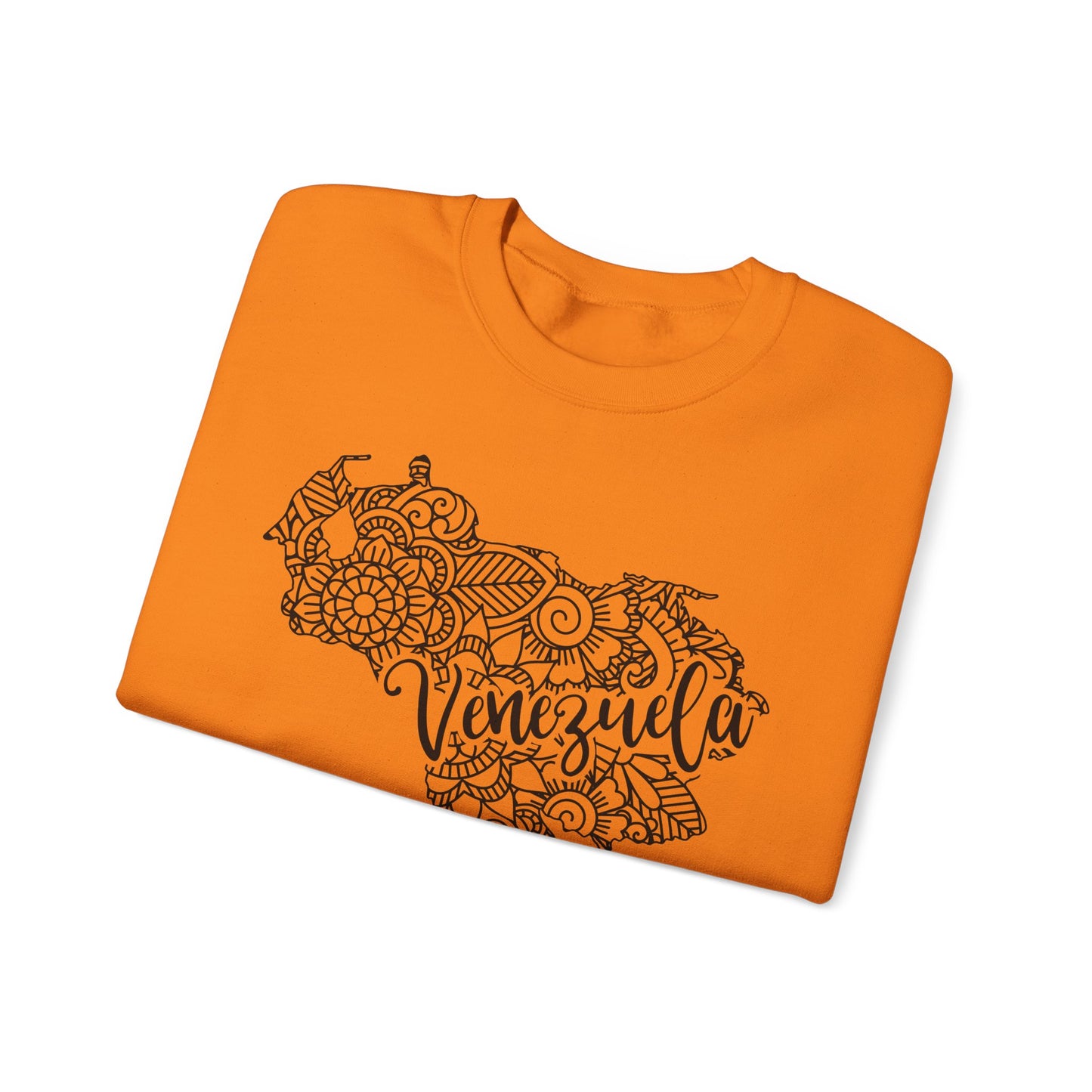 Venezuela Map Crewneck Sweatshirt