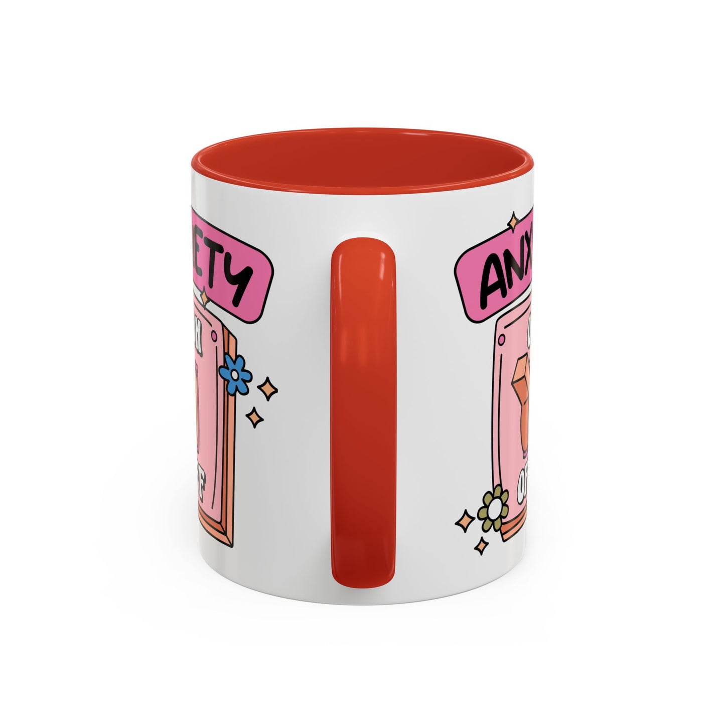 Anxiety On/Off Accent Coffee Mug