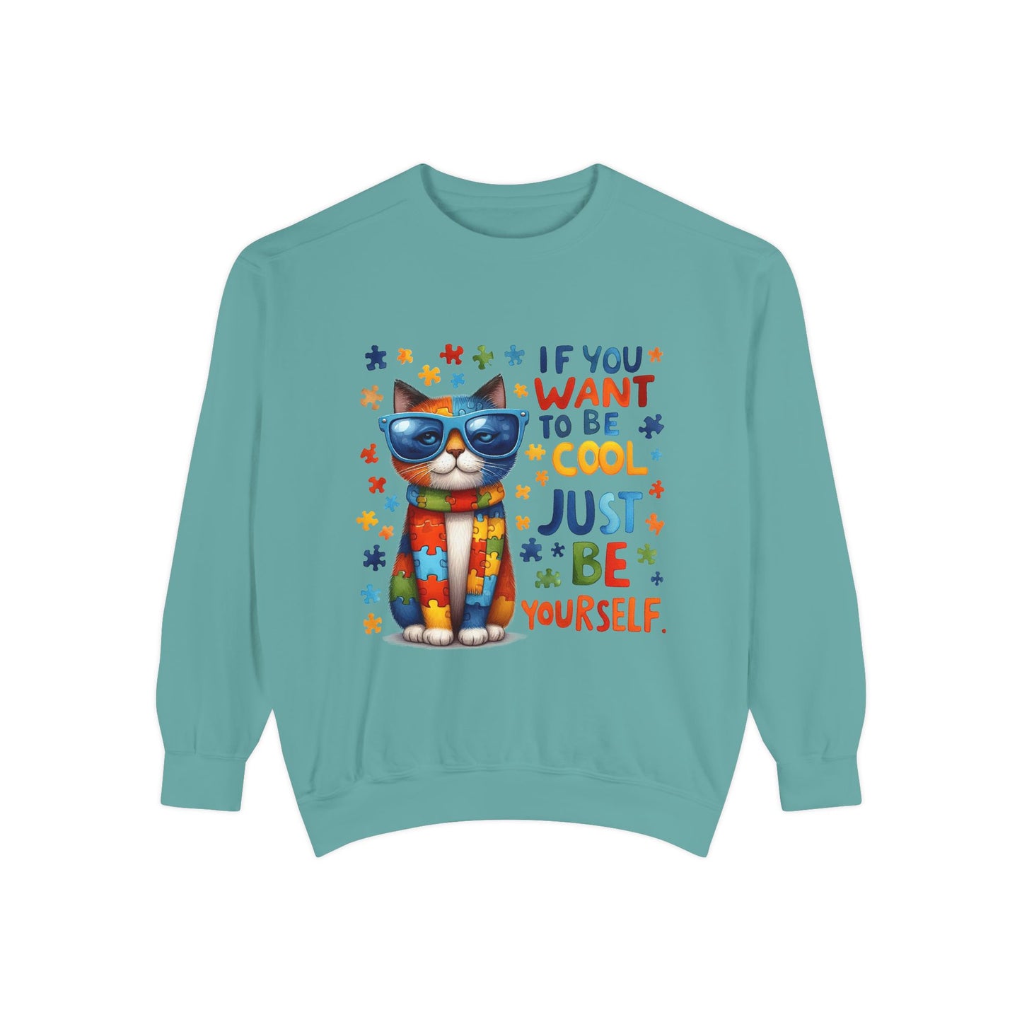 Cool Cat Inspirational Sweatshirt