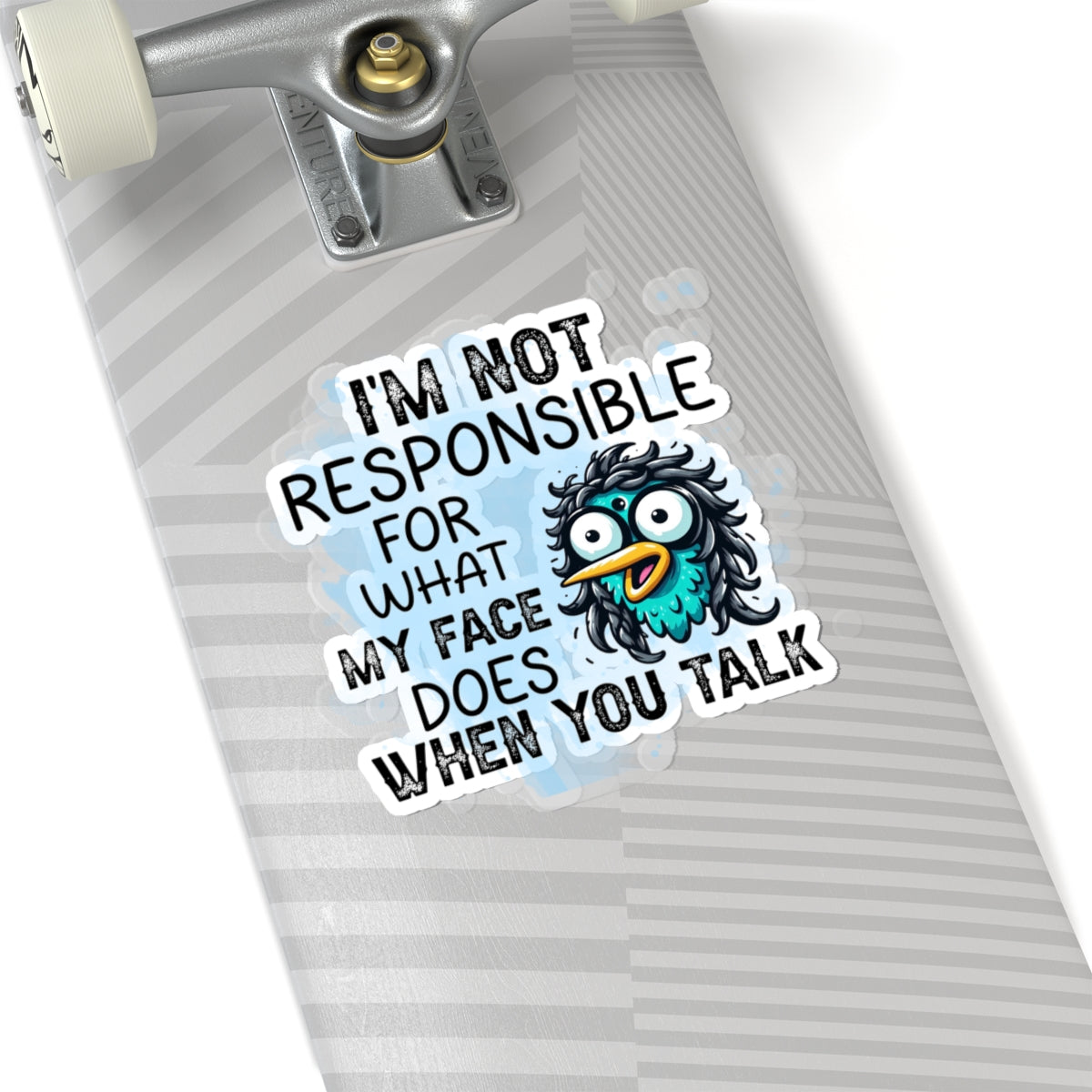 Humorous Kiss-Cut Stickers