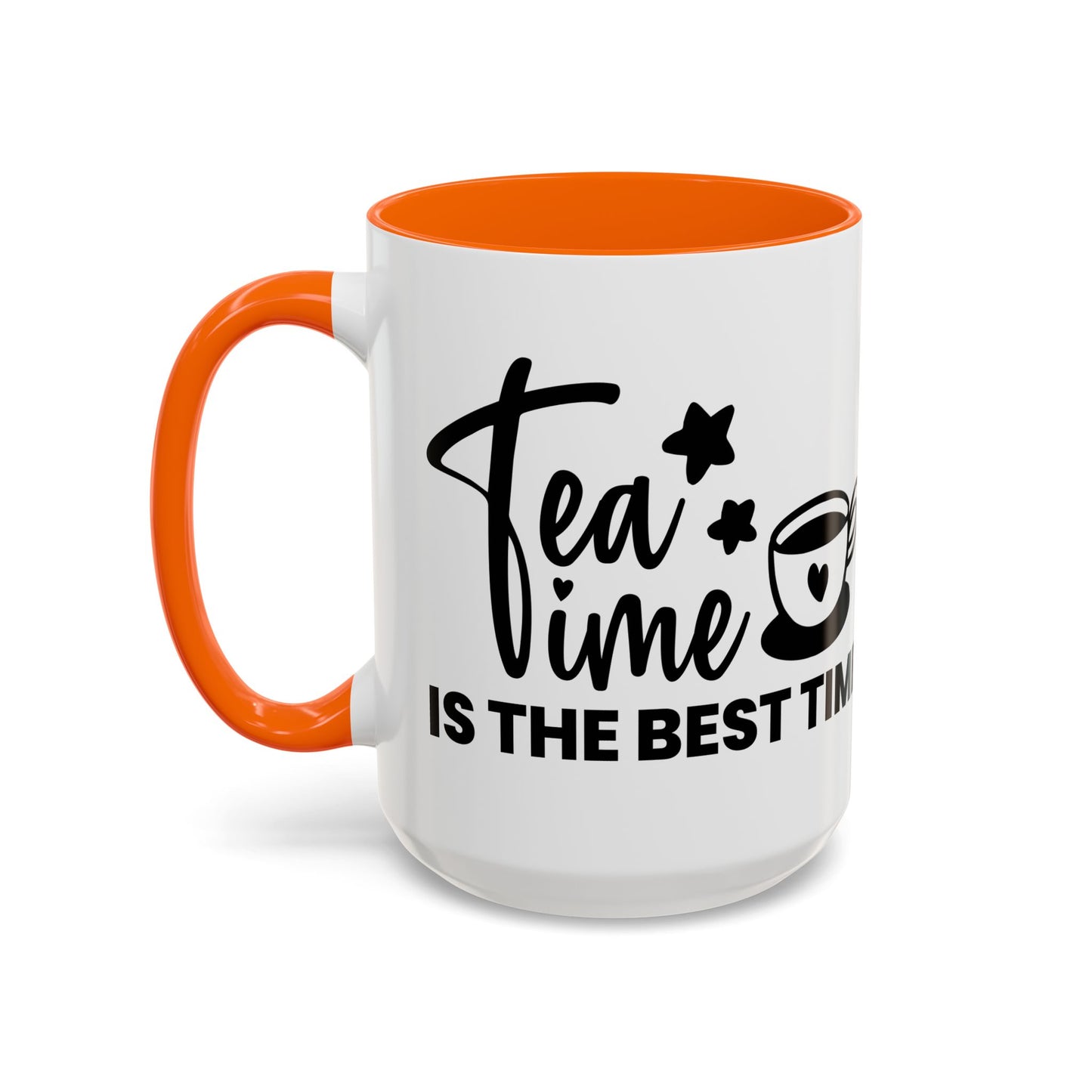 Tea Time Accent Coffee Mug