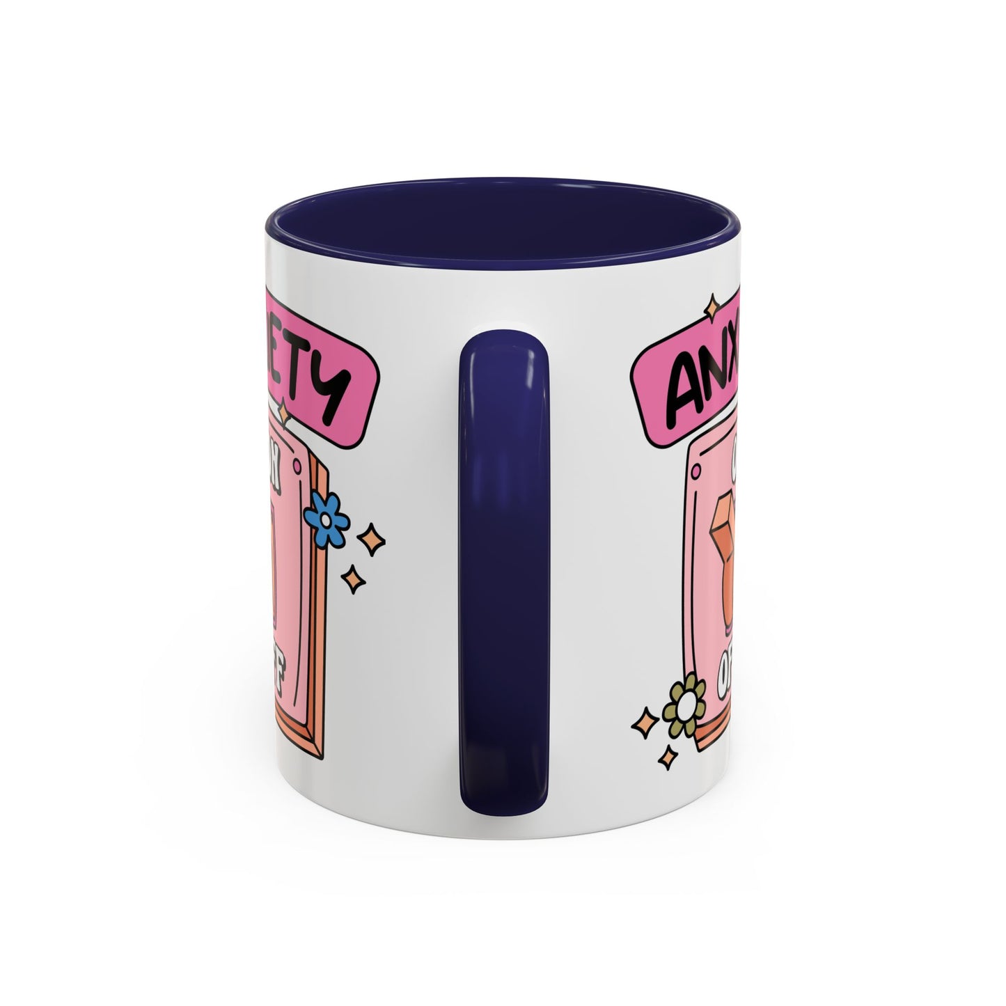 Anxiety On/Off Accent Coffee Mug