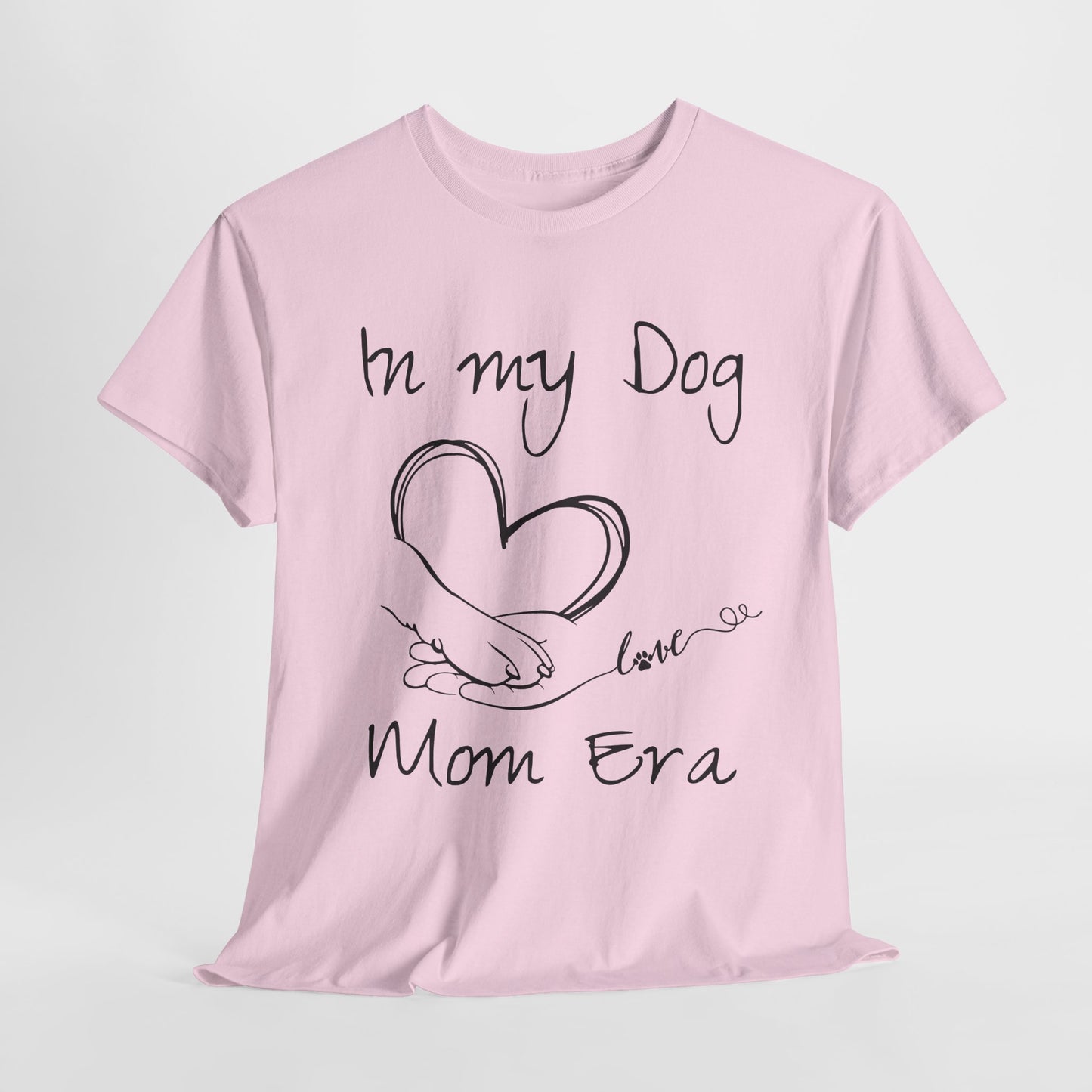 In My Dog Mom Era Unisex Heavy Cotton Tee