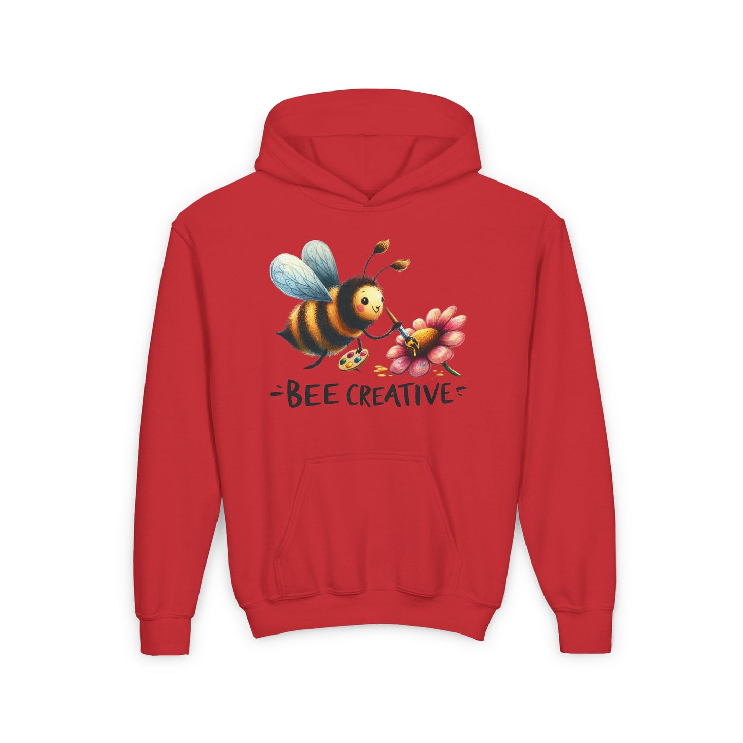 Bee Creative Youth Hooded Sweatshirt – For Kids
