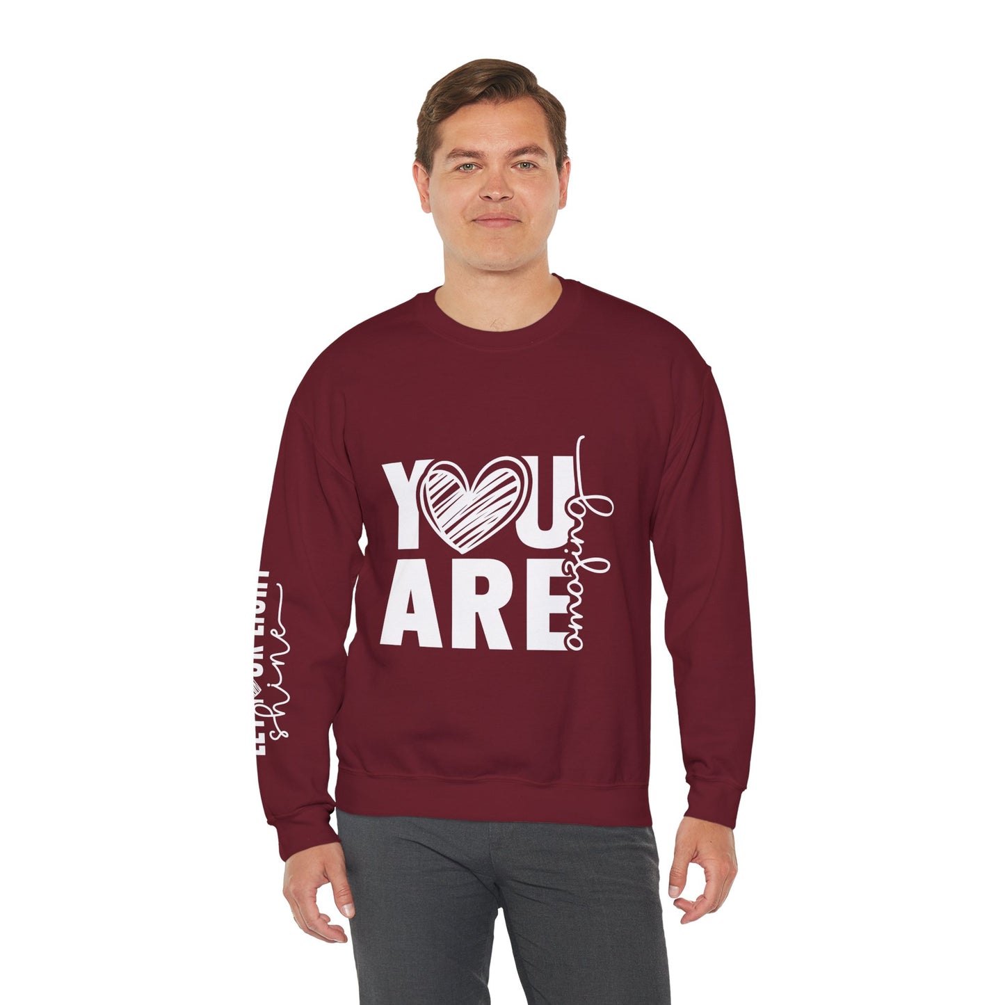 You Are Loved Unisex Crewneck Sweatshirt
