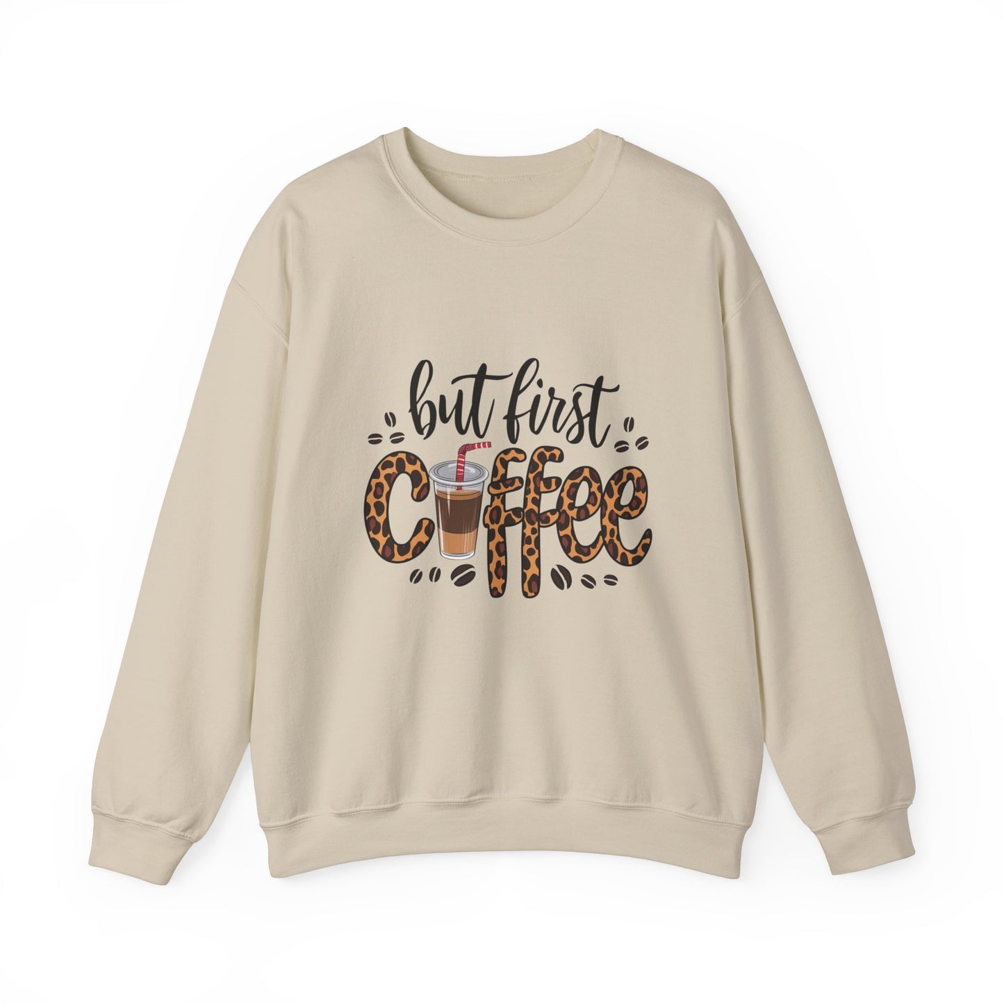But First Coffee Crewneck Sweatshirt