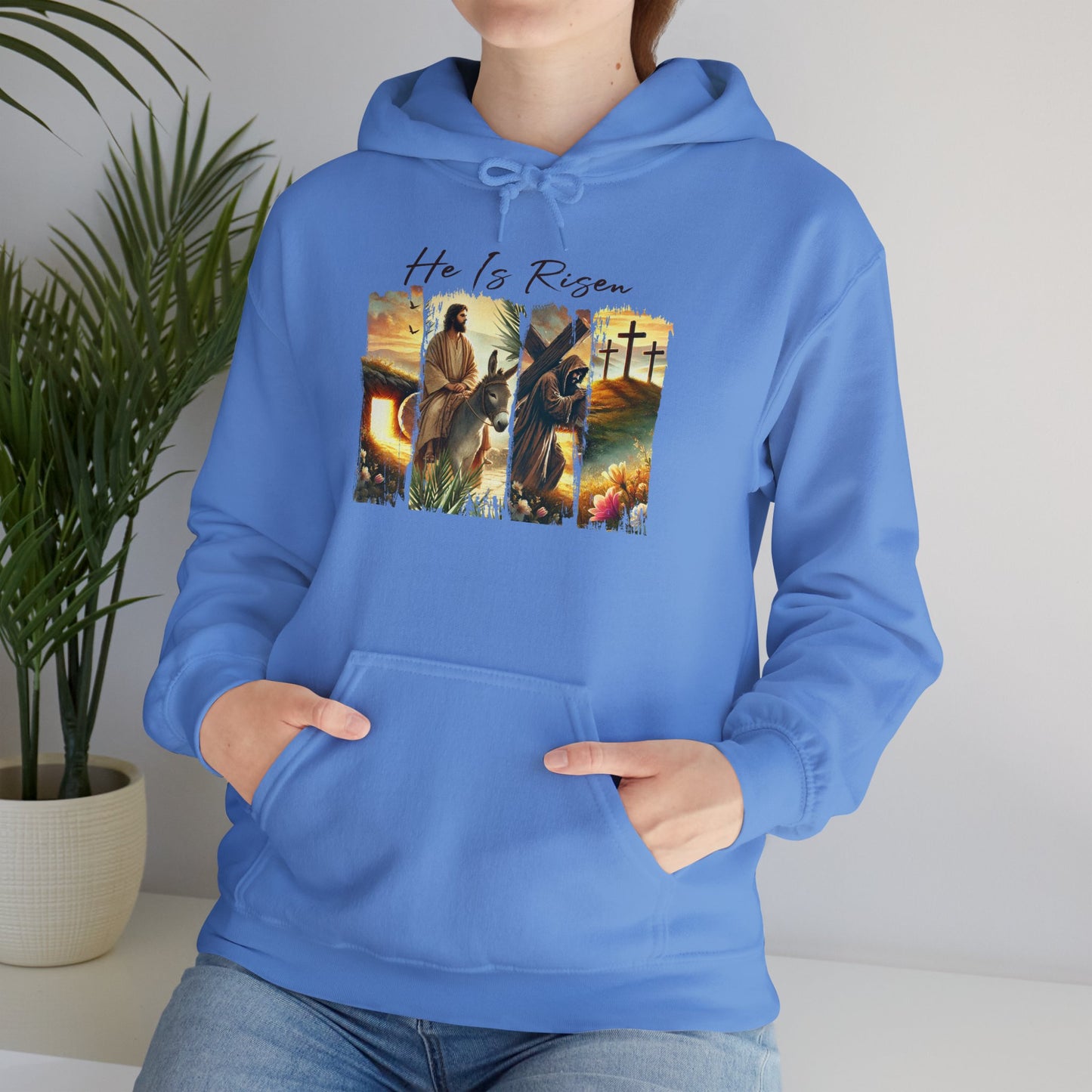 He Is Risen - Heavy Blend Hoodie