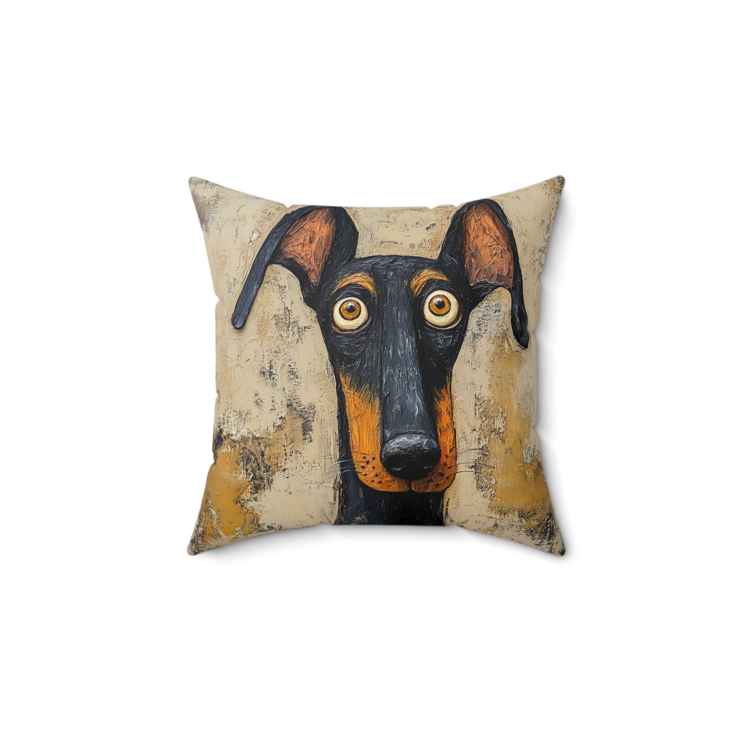 Dog Lover's Square Pillow