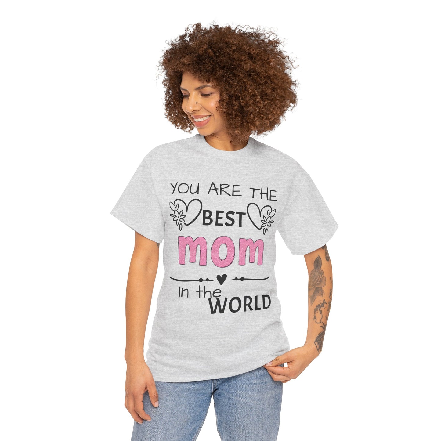 Best Mom Unisex Heavy Cotton Tee