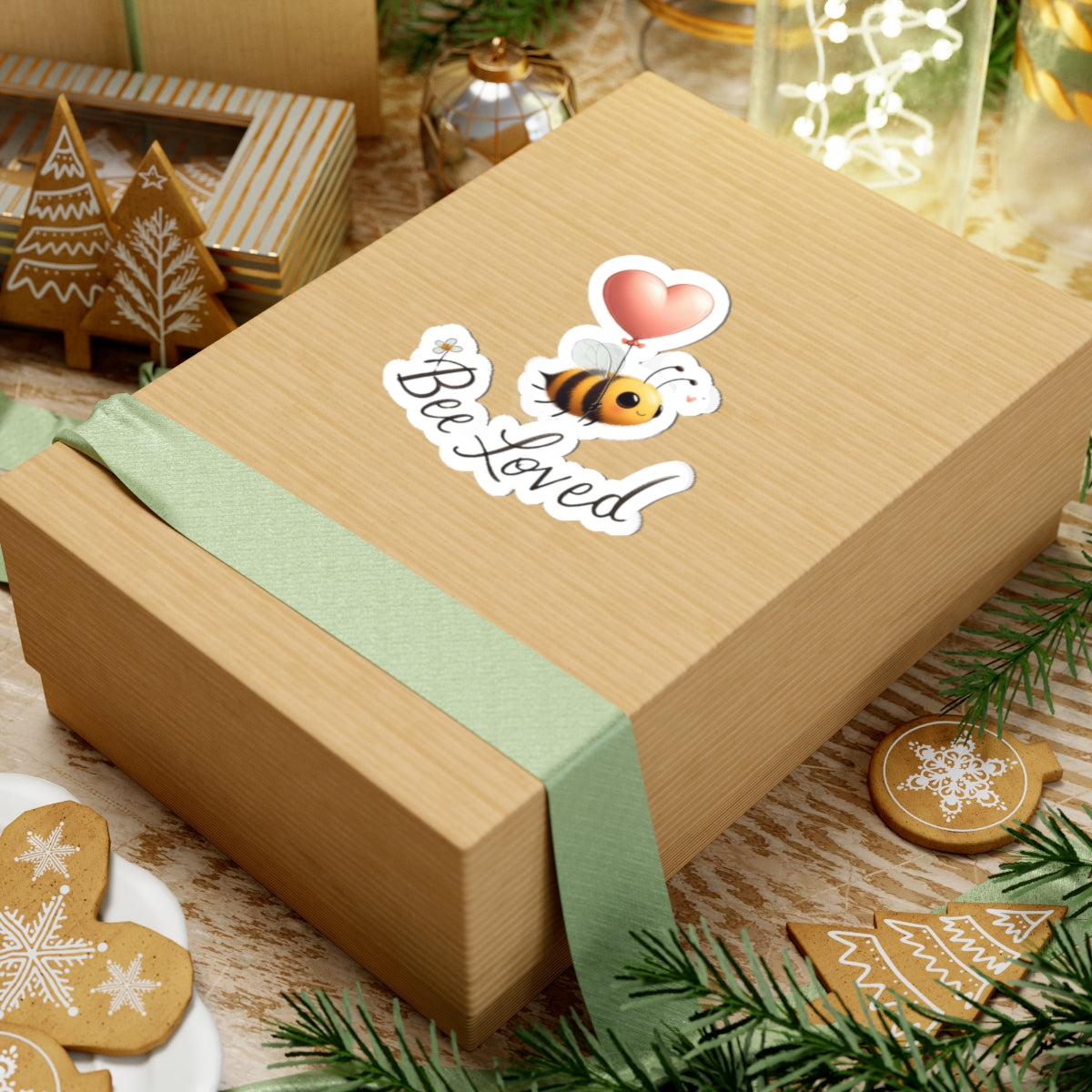 Bee Loved Kiss-Cut Stickers