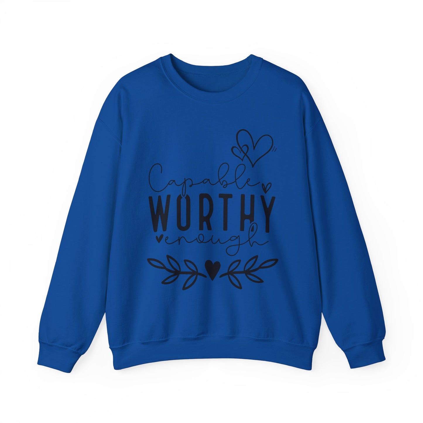 Capable & Worthy Unisex Crewneck Sweatshirt
