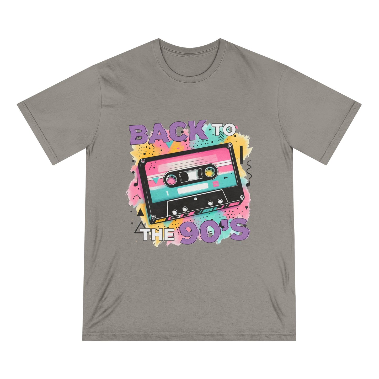 Retro 90's Inspired Organic T-Shirt