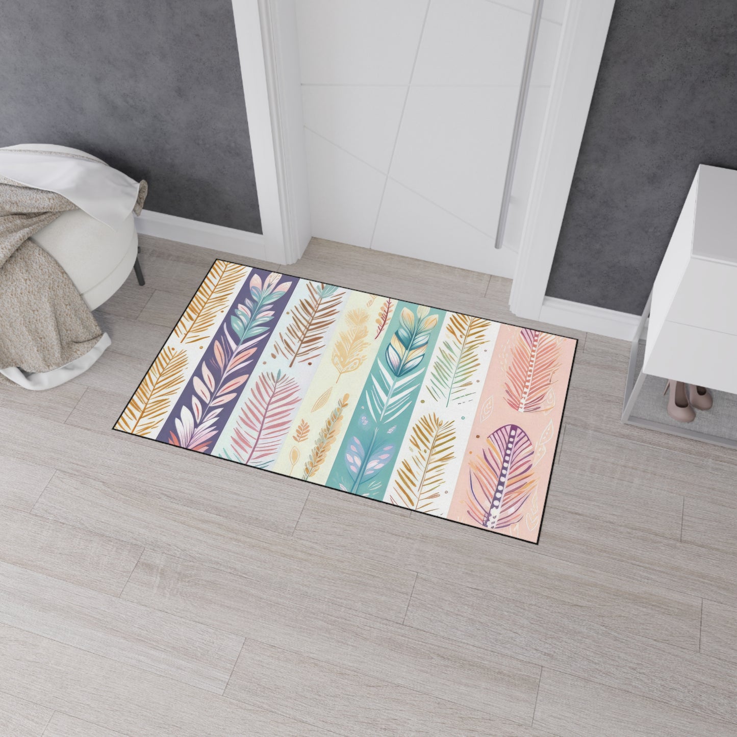 Eco-Friendly Leaf Pattern Heavy Duty Floor