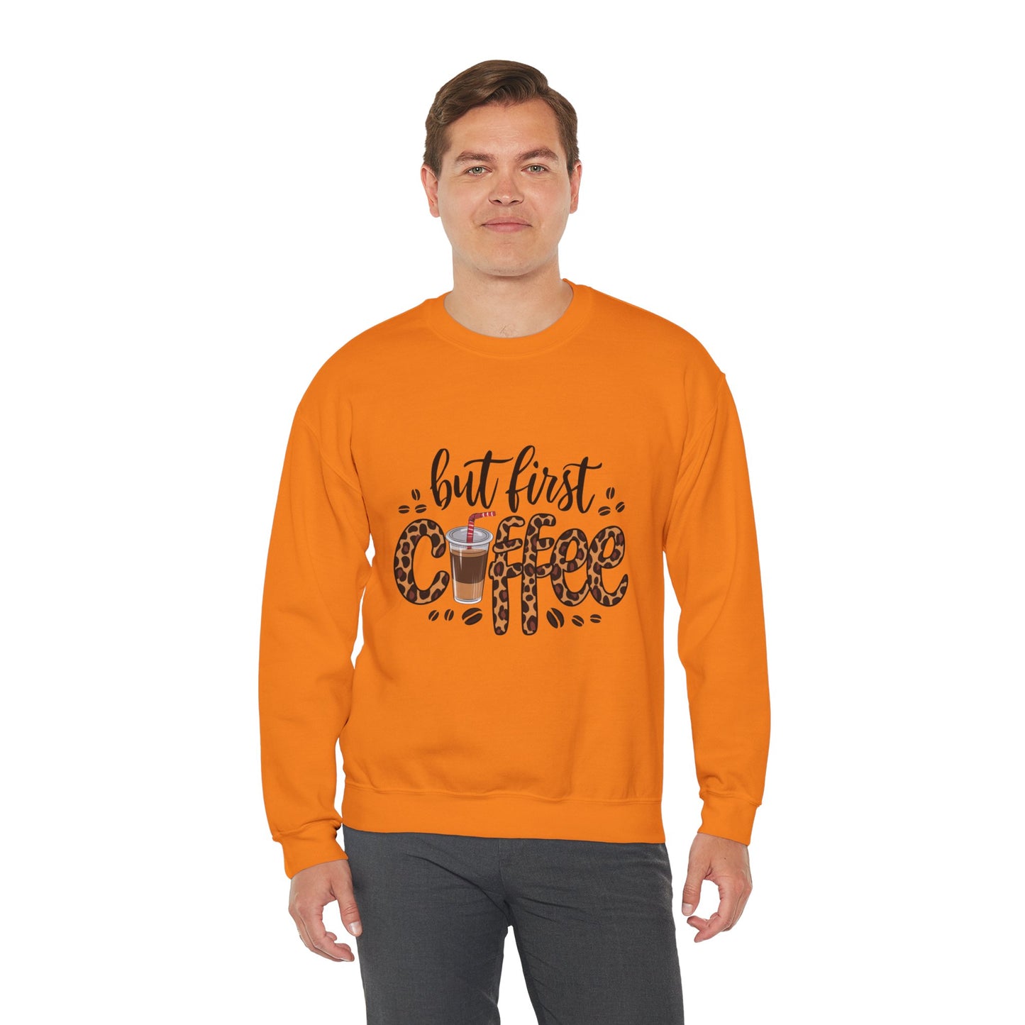 But First Coffee Crewneck Sweatshirt