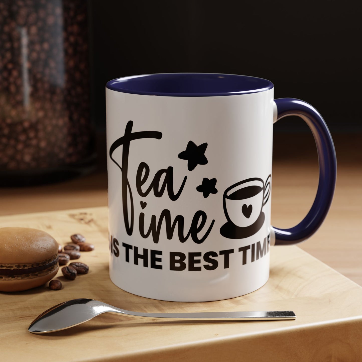 Tea Time Accent Coffee Mug