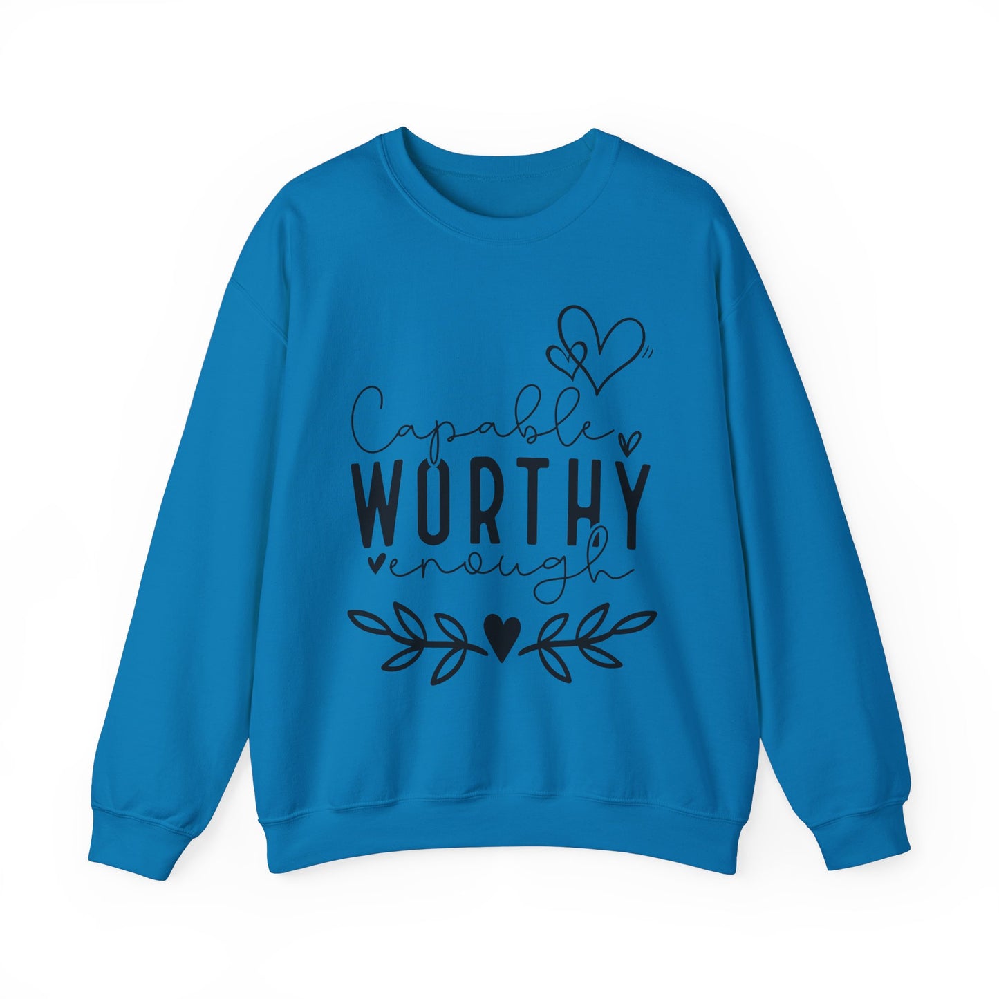 Capable & Worthy Unisex Crewneck Sweatshirt