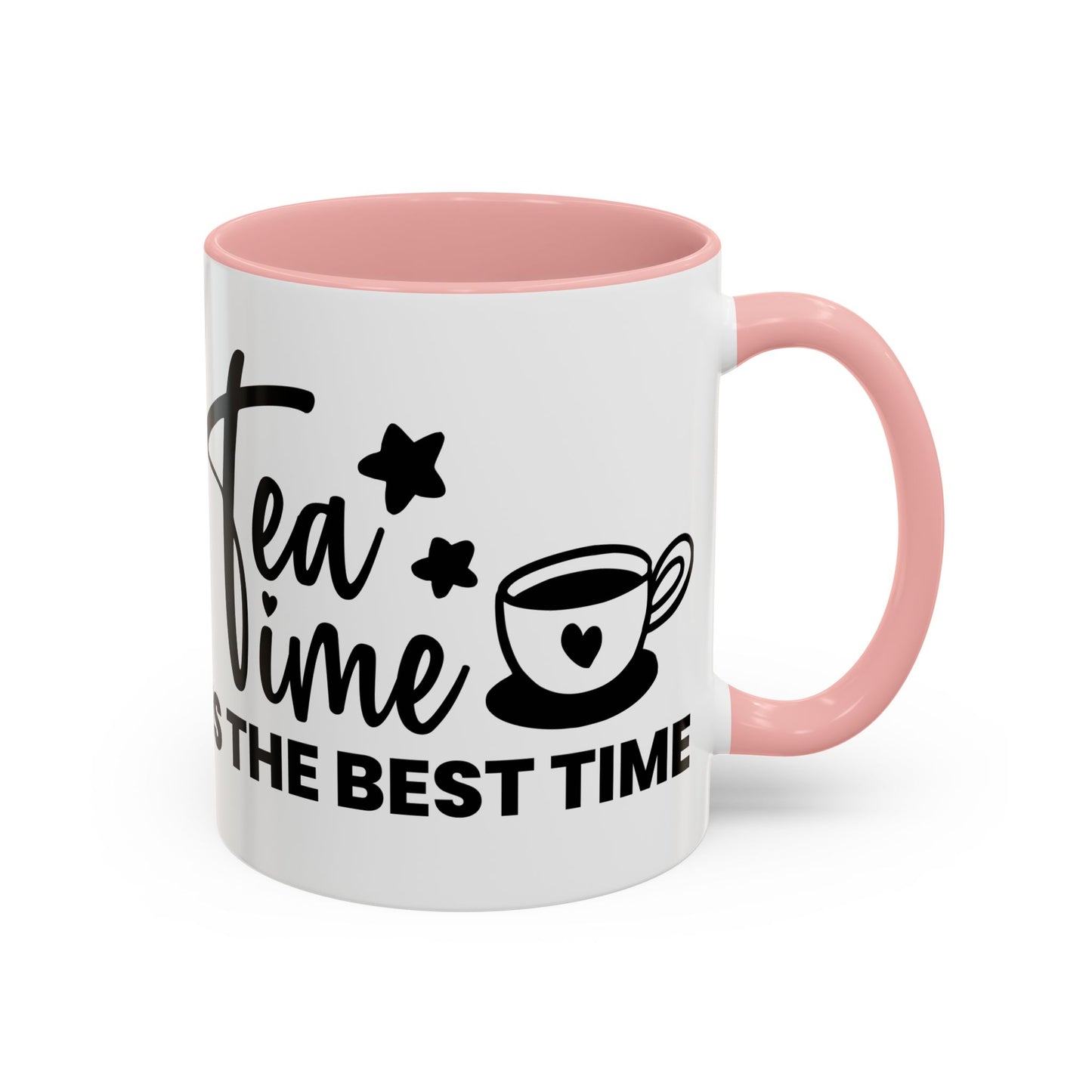 Tea Time Accent Coffee Mug