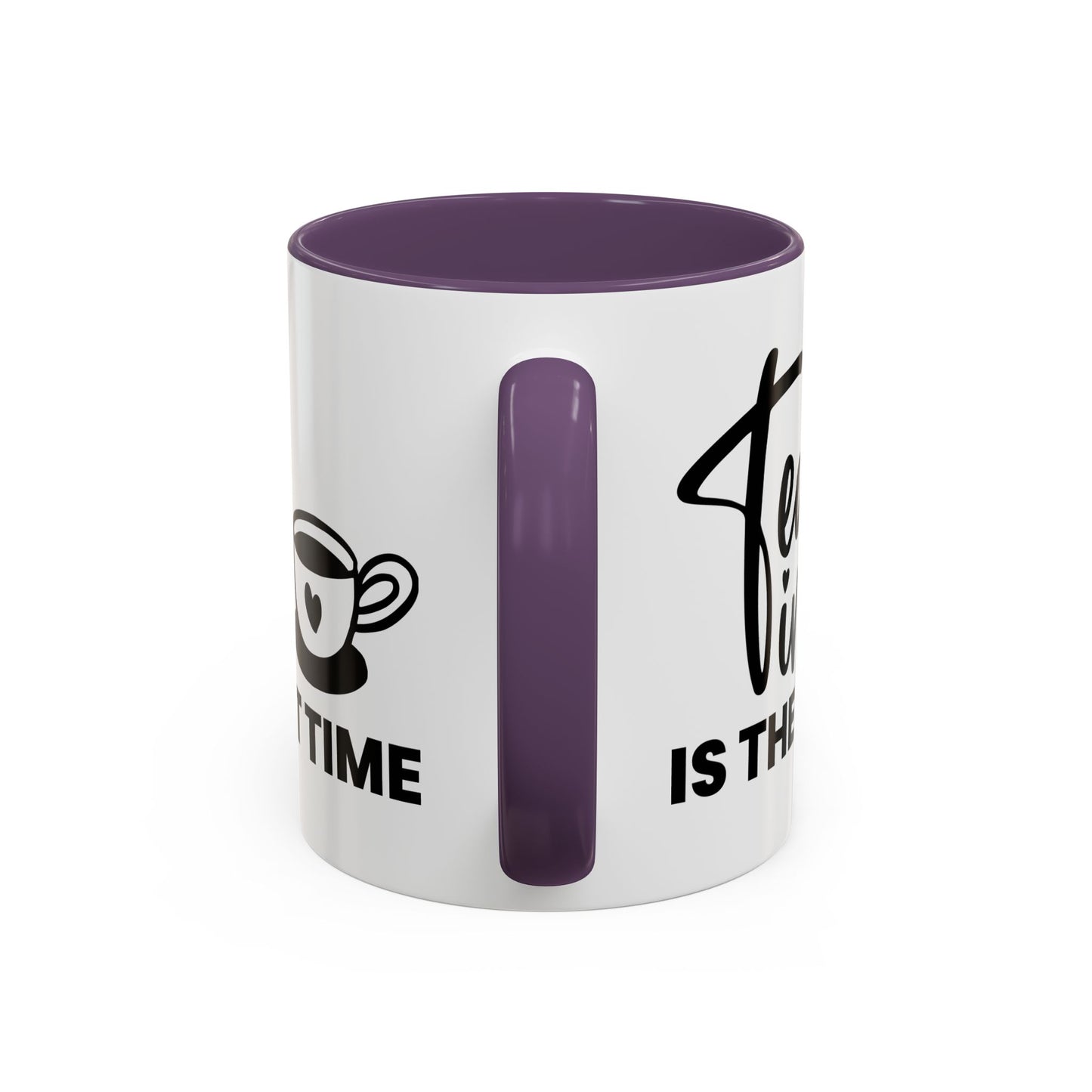 Tea Time Accent Coffee Mug
