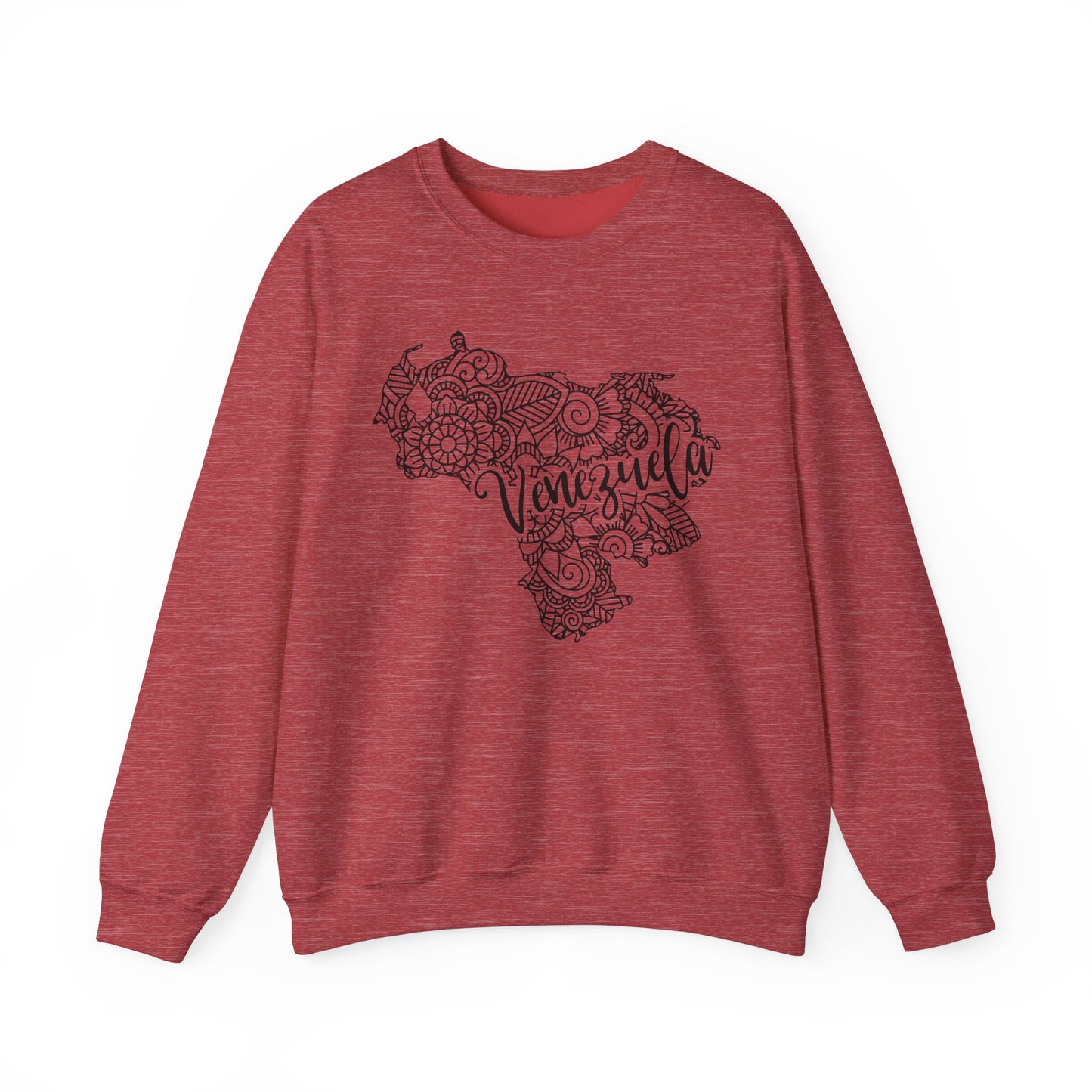 Venezuela Map Crewneck Sweatshirt