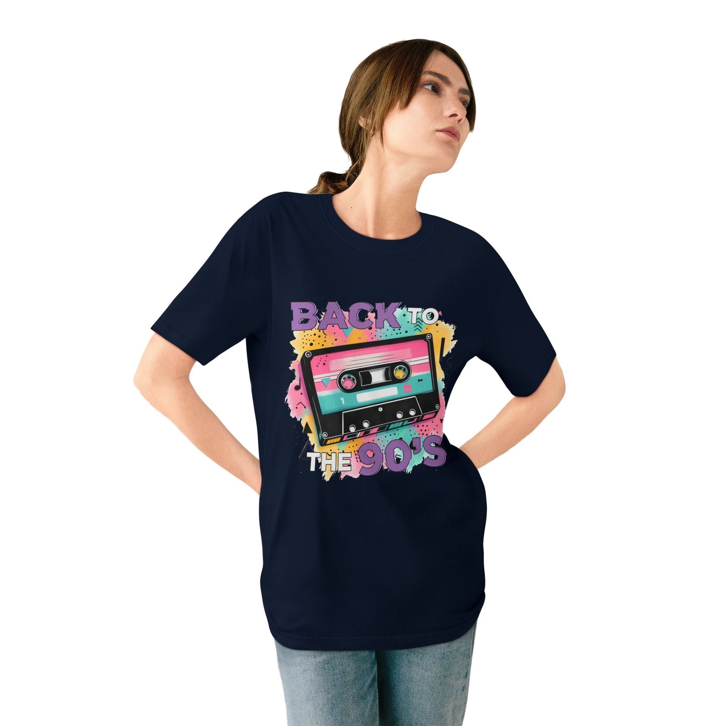 Retro 90's Inspired Organic T-Shirt
