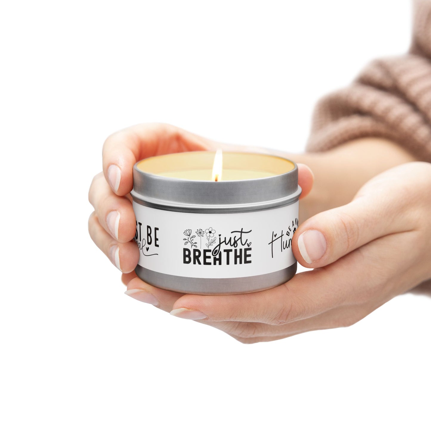 Just Breathe - Tin Candles