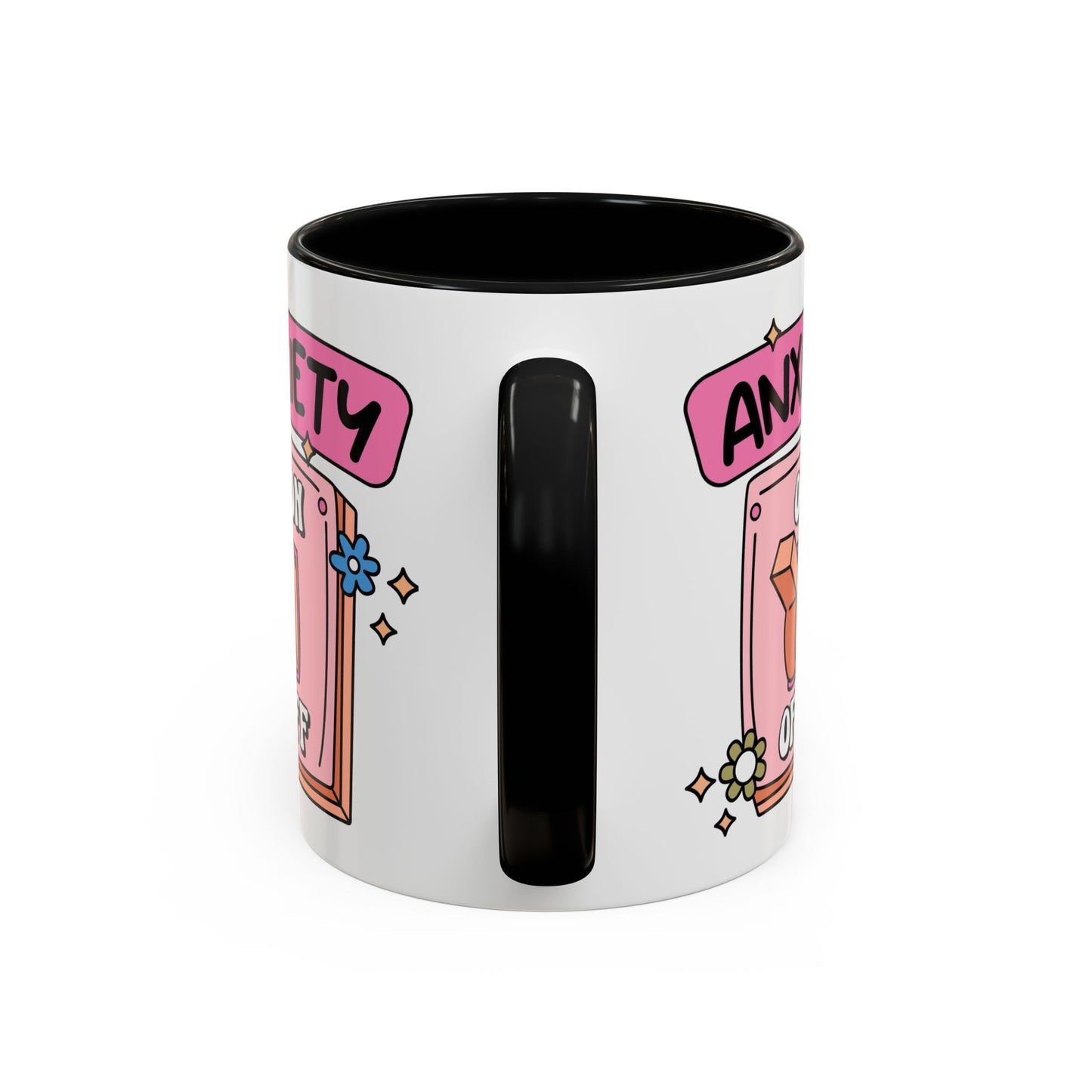 Anxiety On/Off Accent Coffee Mug