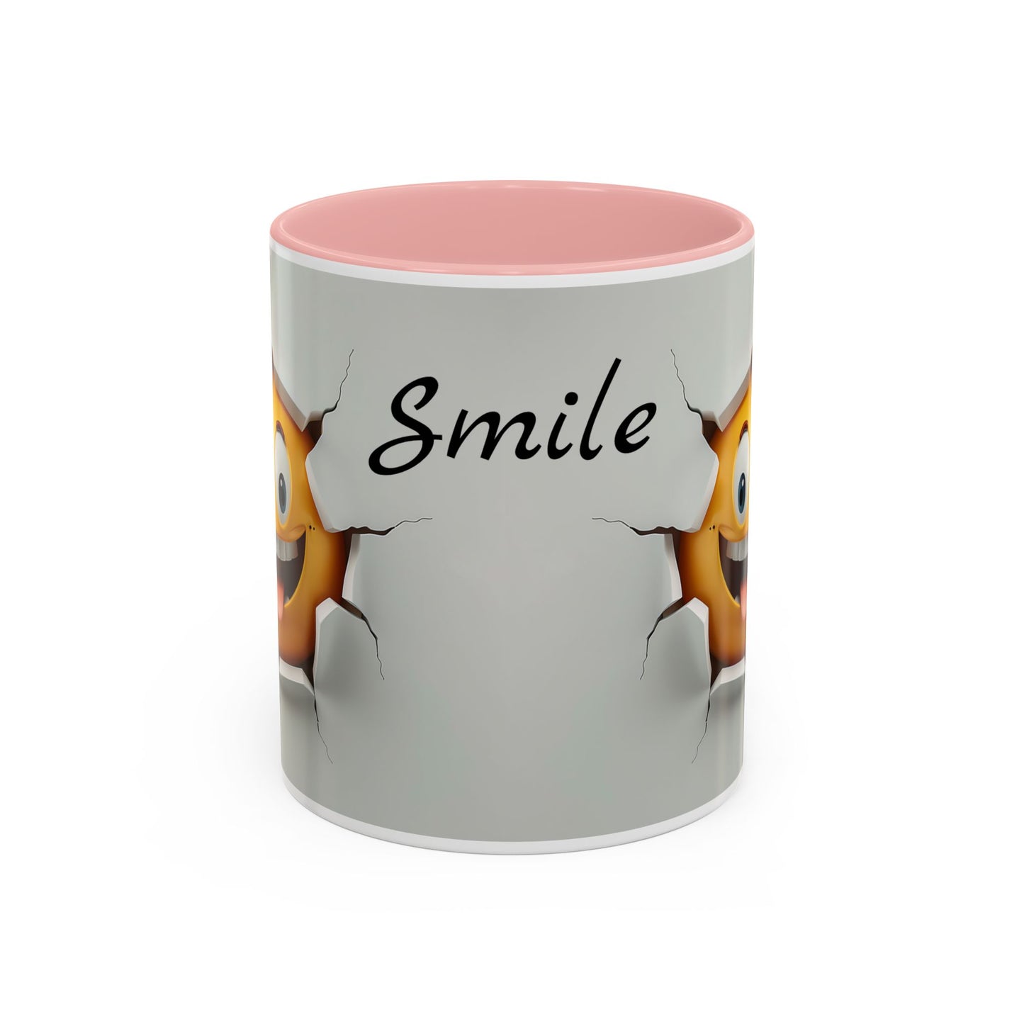 Funny Smile Accent Coffee Mug