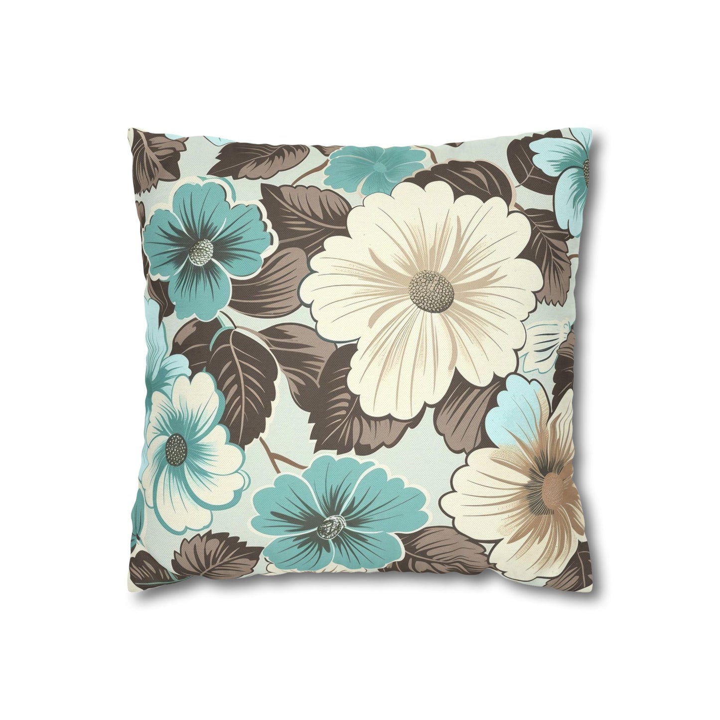 Floral Decorative Pillowcase
